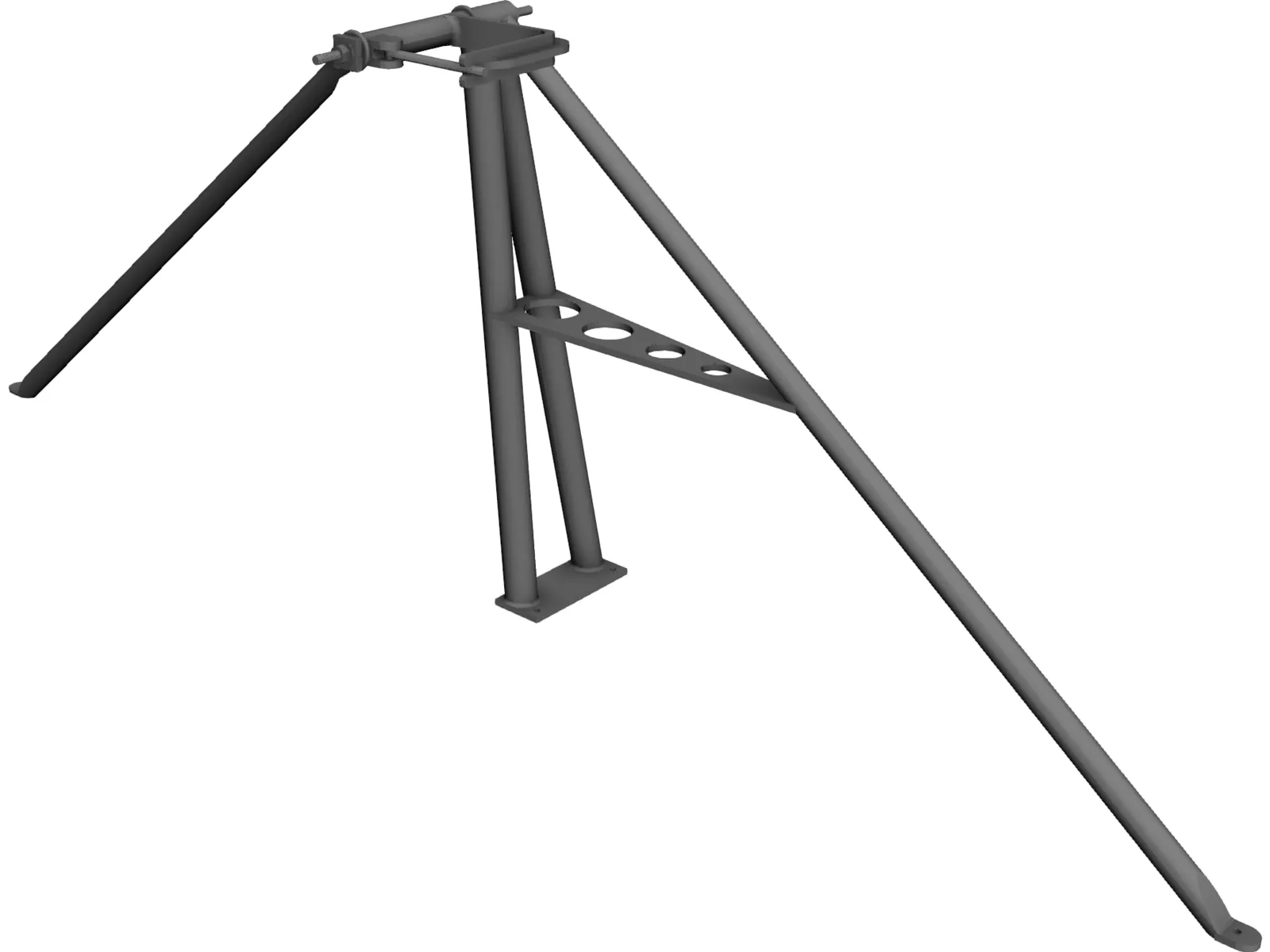 Rowing Rigger 3D Model