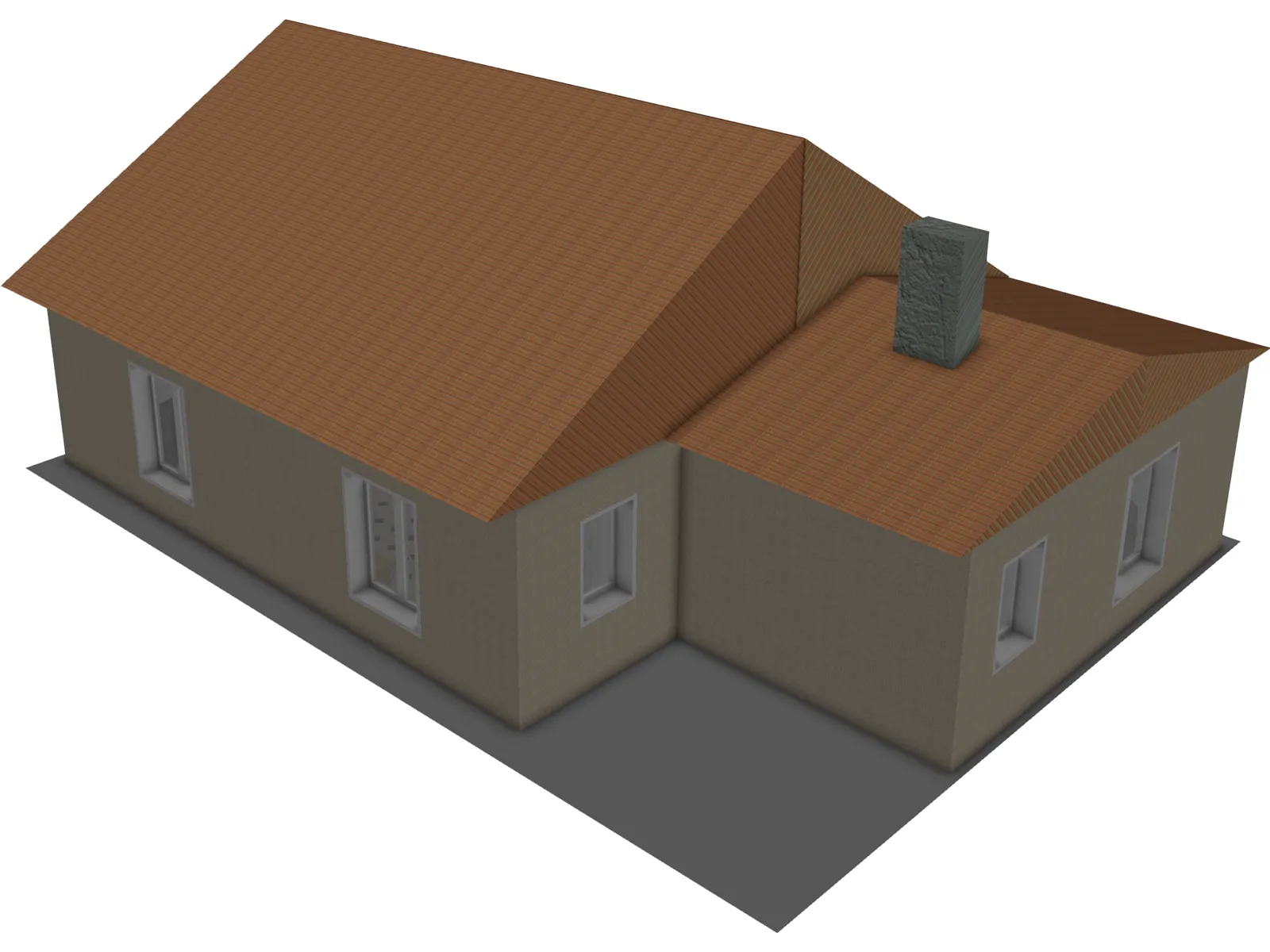 Little House 3D Model