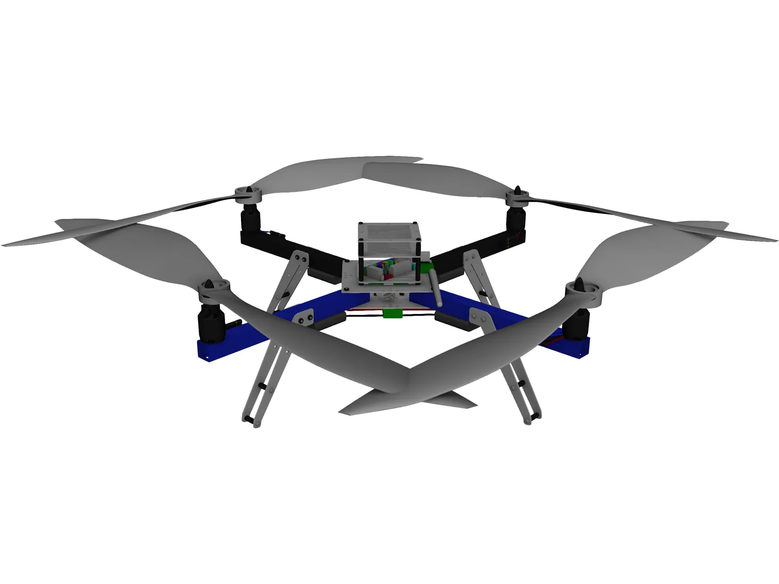 Arducopter Quadcopter 3D Model