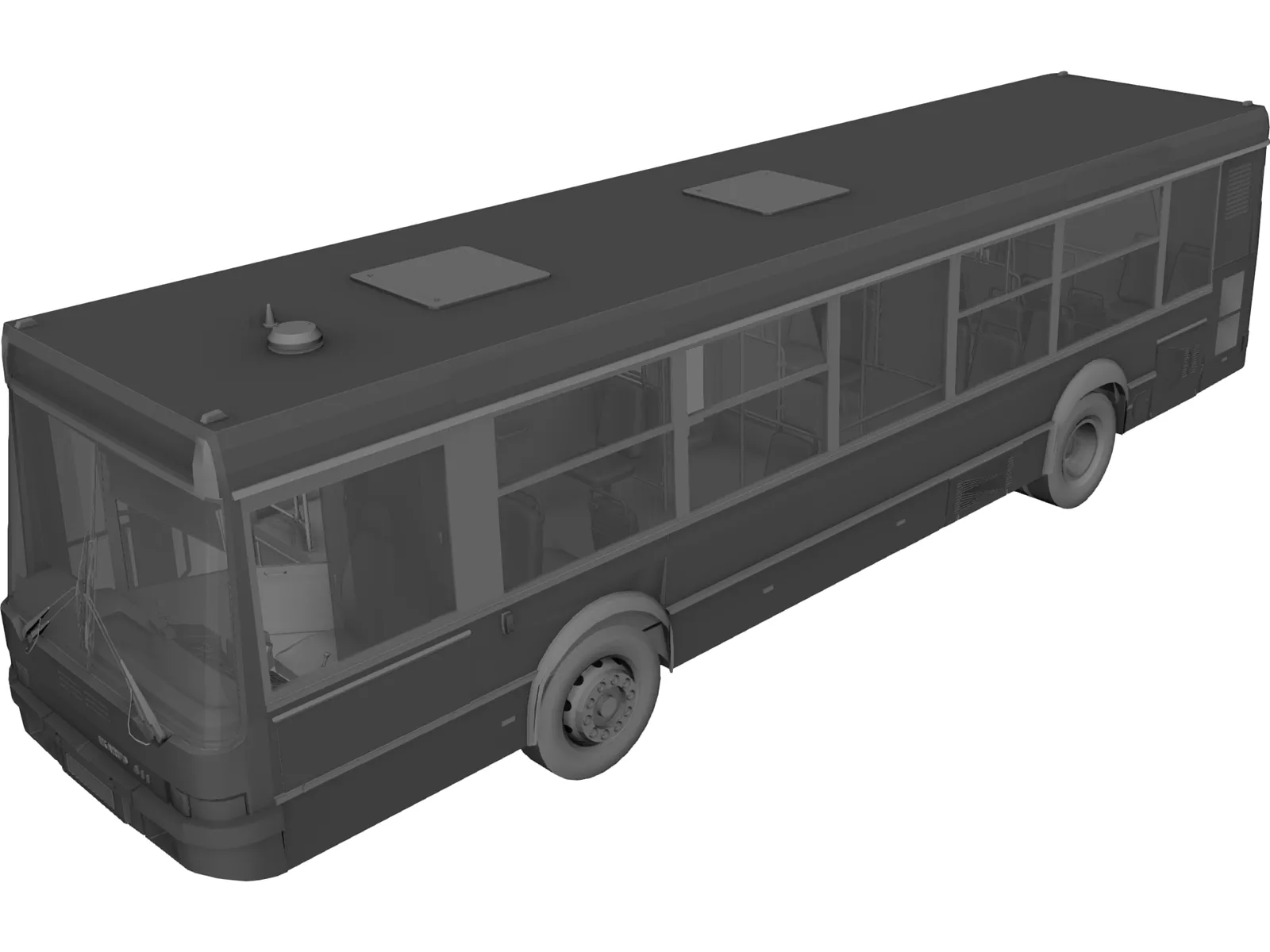 Ikarus 411 3D Model