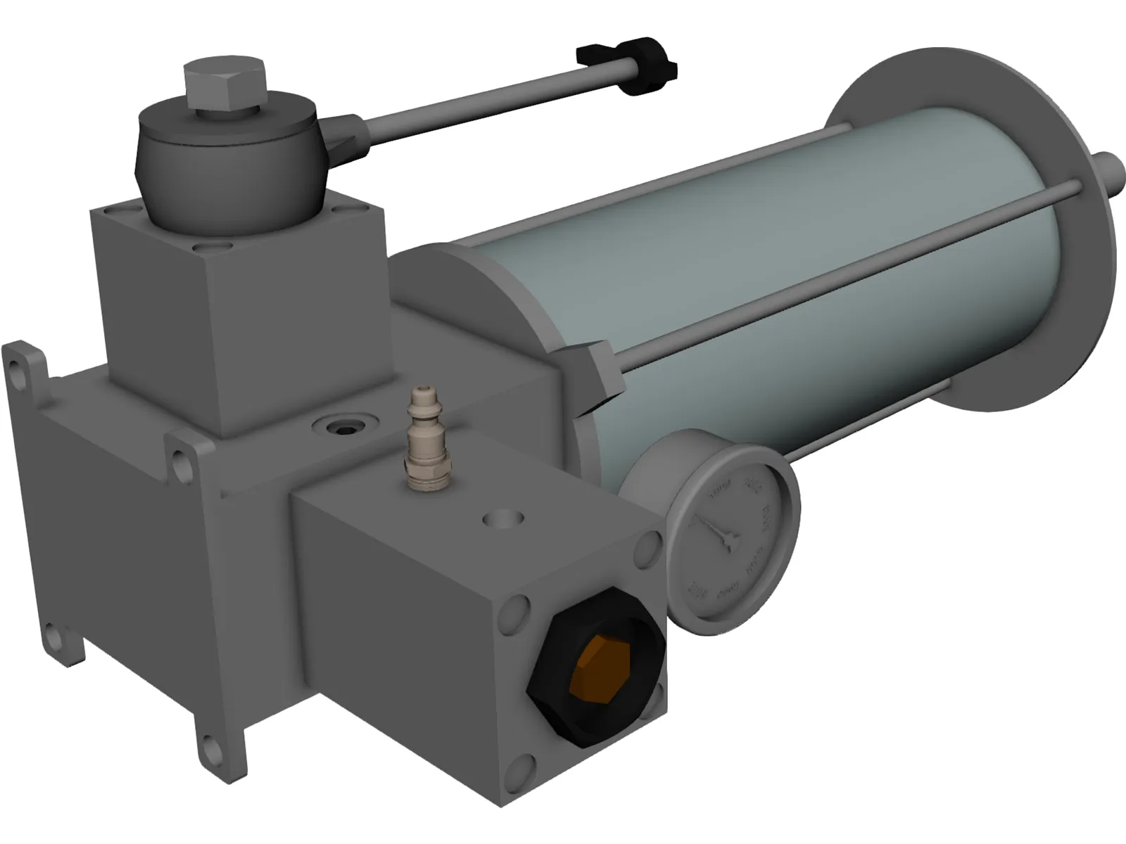 Trabon Lubemaster 3D Model