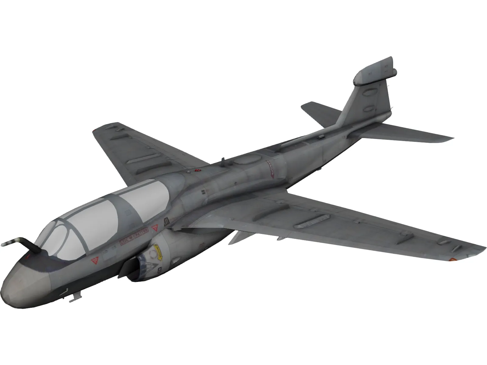 Grumman EA-6B Prowler 3D Model