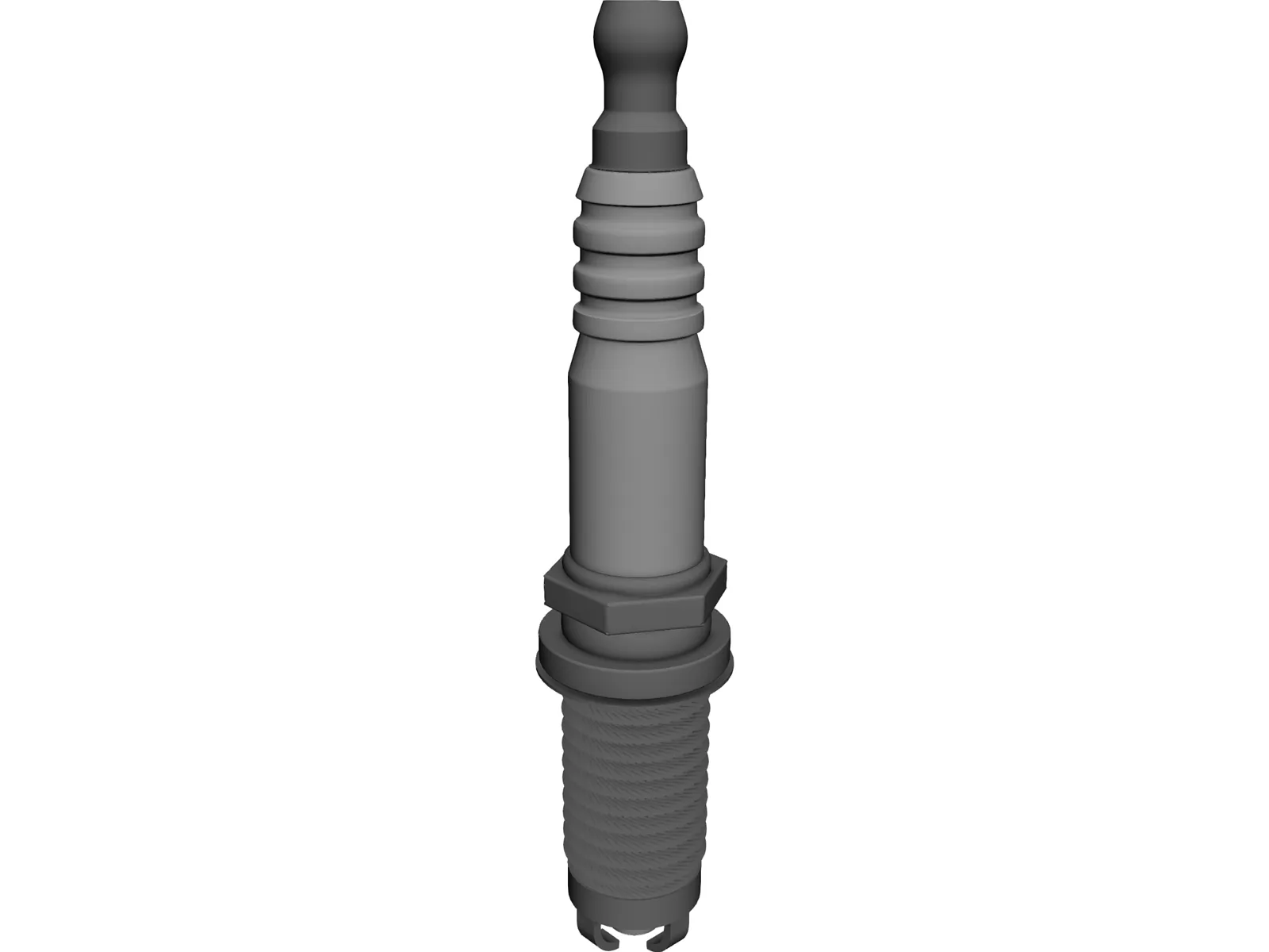 Spark Plug 3D Model