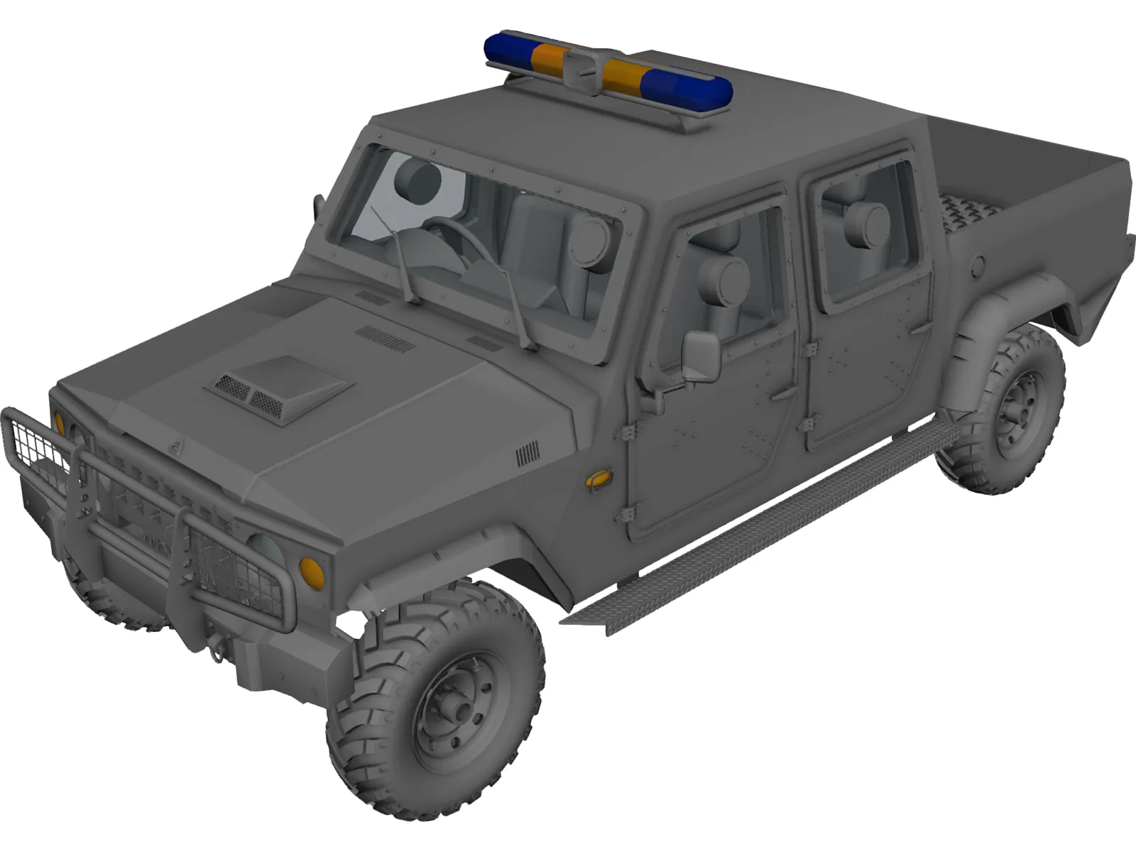 Jeep Agrale SUV 3D Model