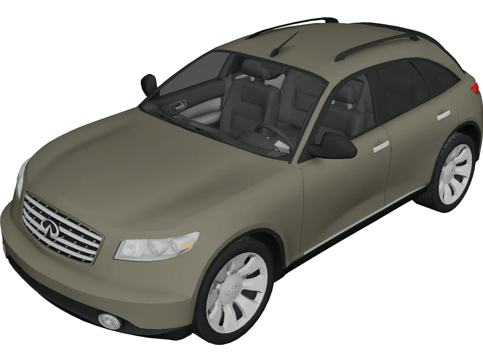 Infiniti FX45 3D Model