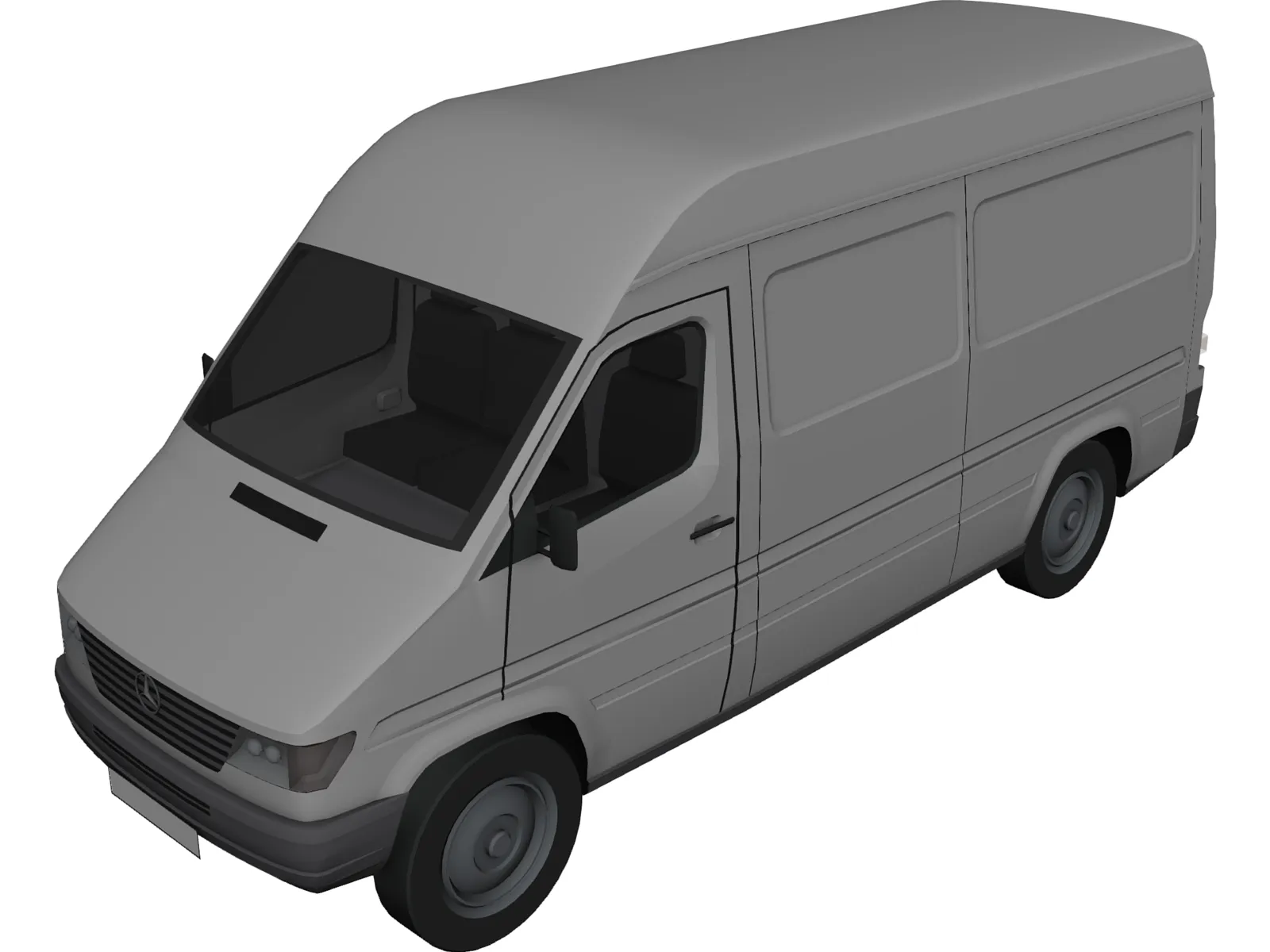 Mercedes Benz Sprinter 3D Model 3DCADBrowser