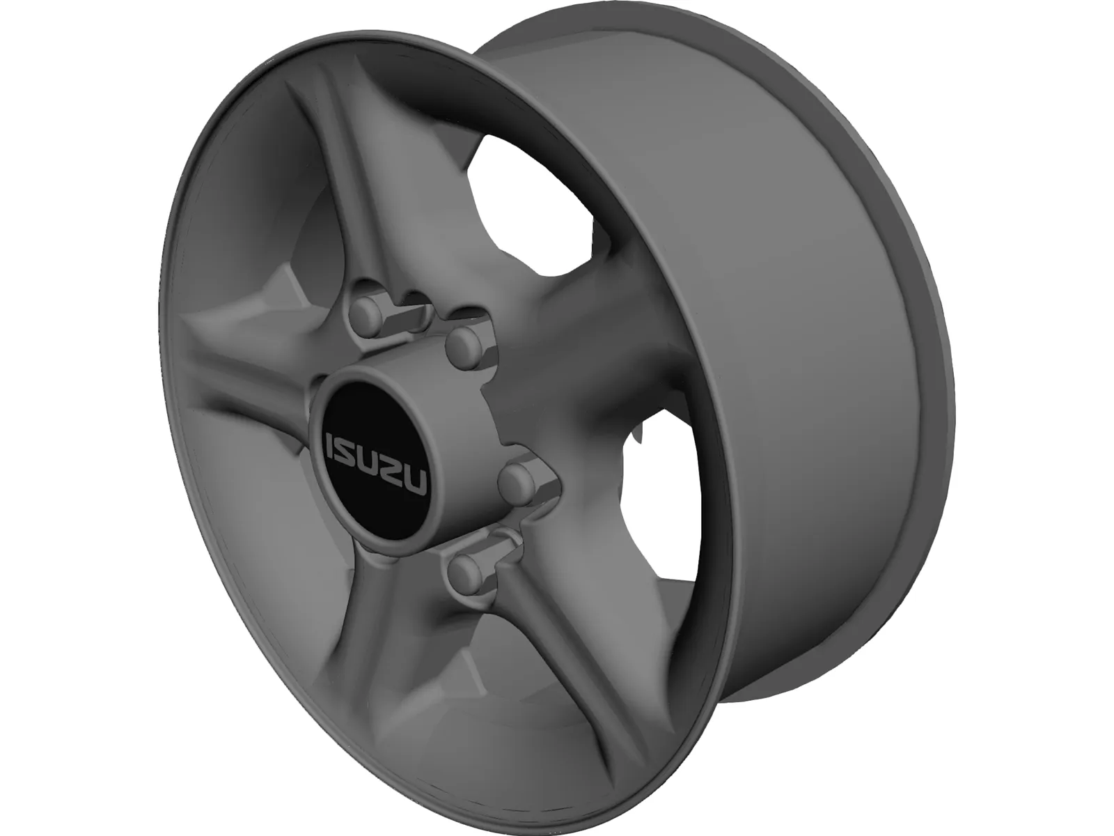 Wheel Isuzu 3D Model