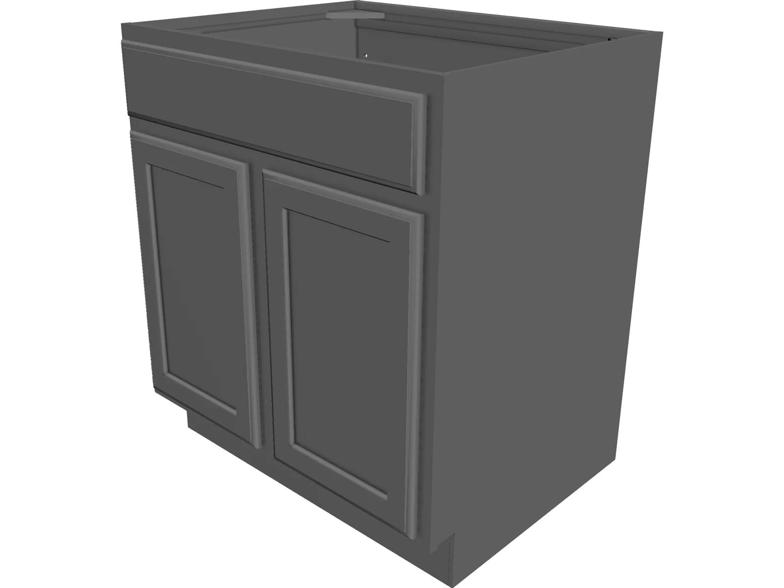 Cabinet Kitchen 3D Model