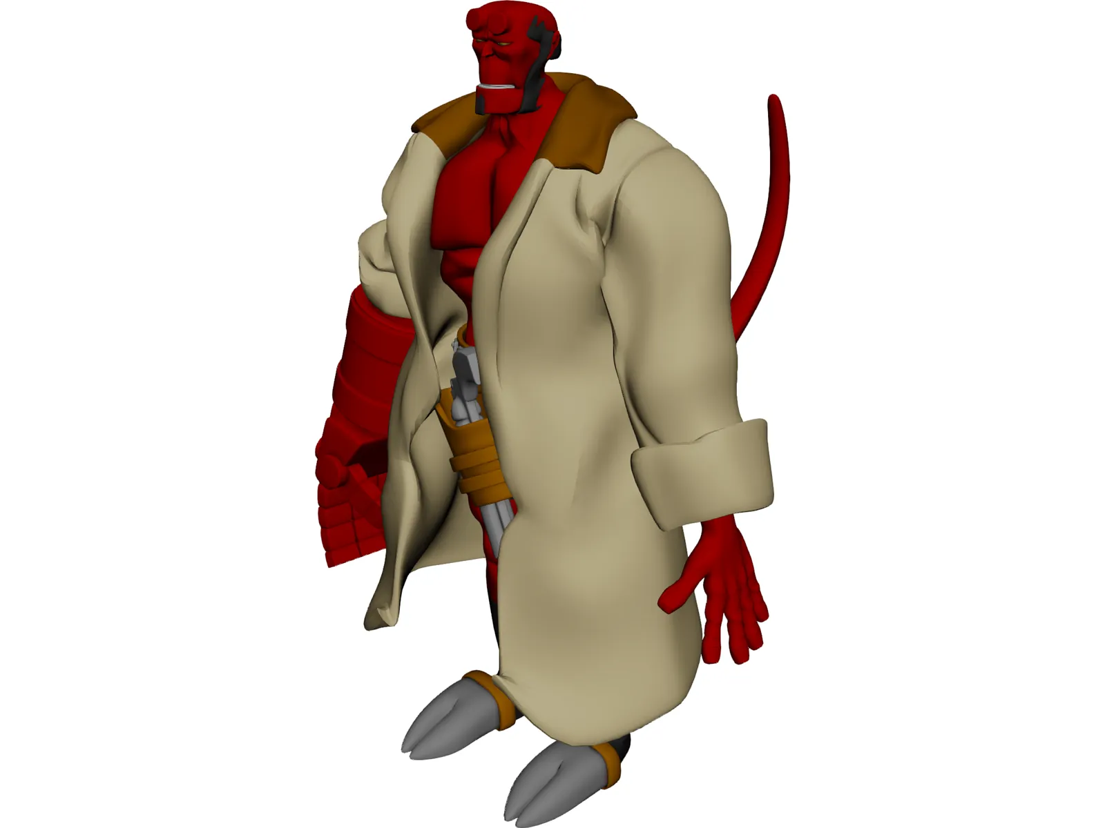 Hellboy 3D Model