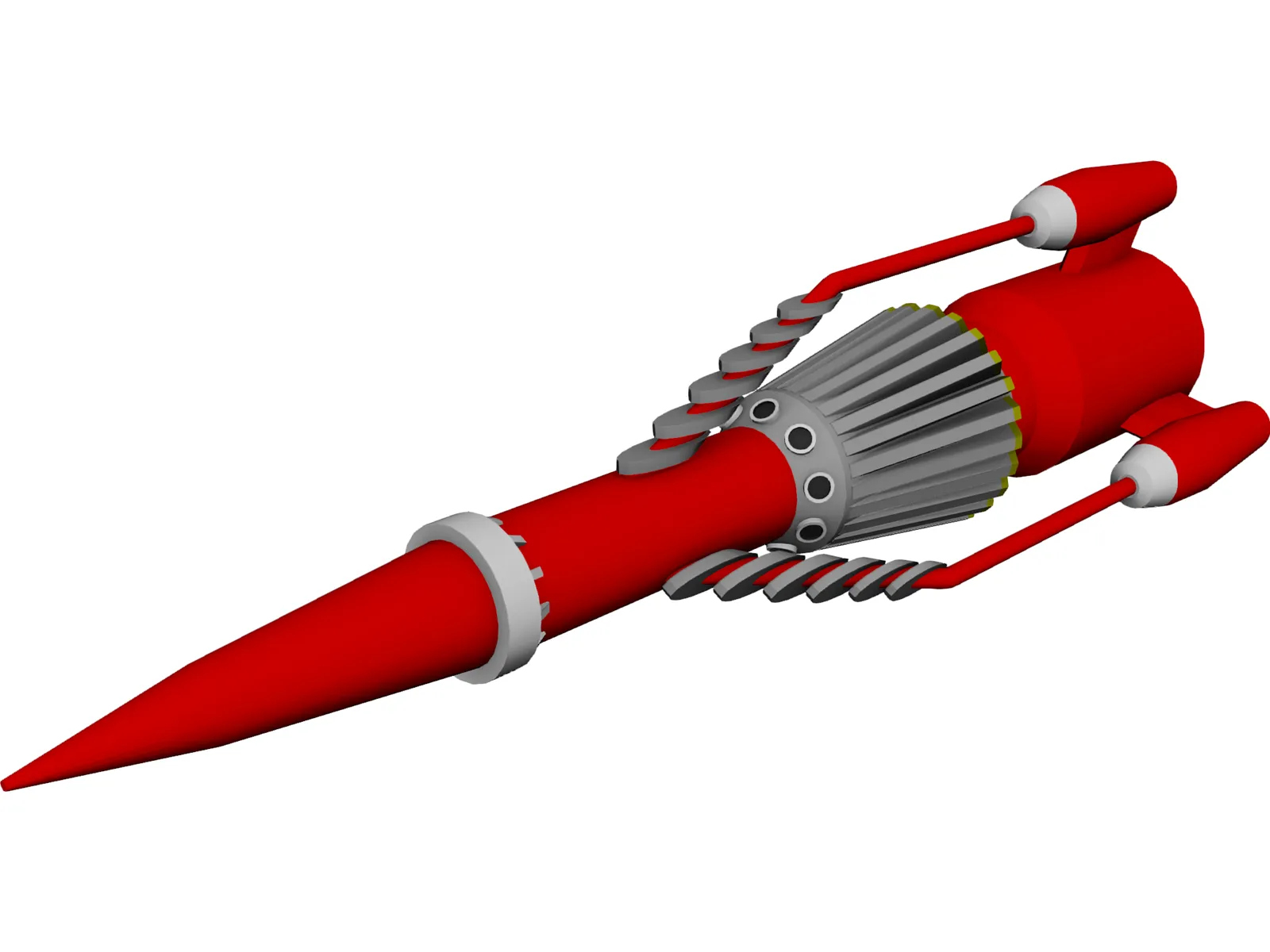 Thunderbird 3D Model