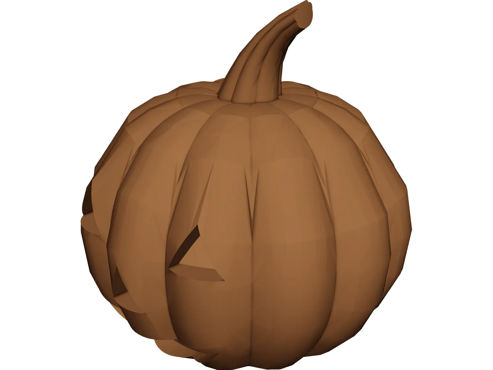 Jack-o-Lantern 3D Model