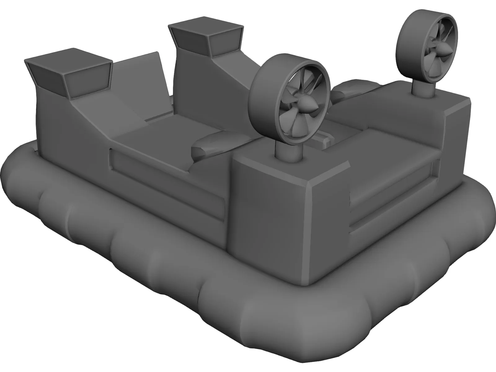 Hovercraft 3D Model