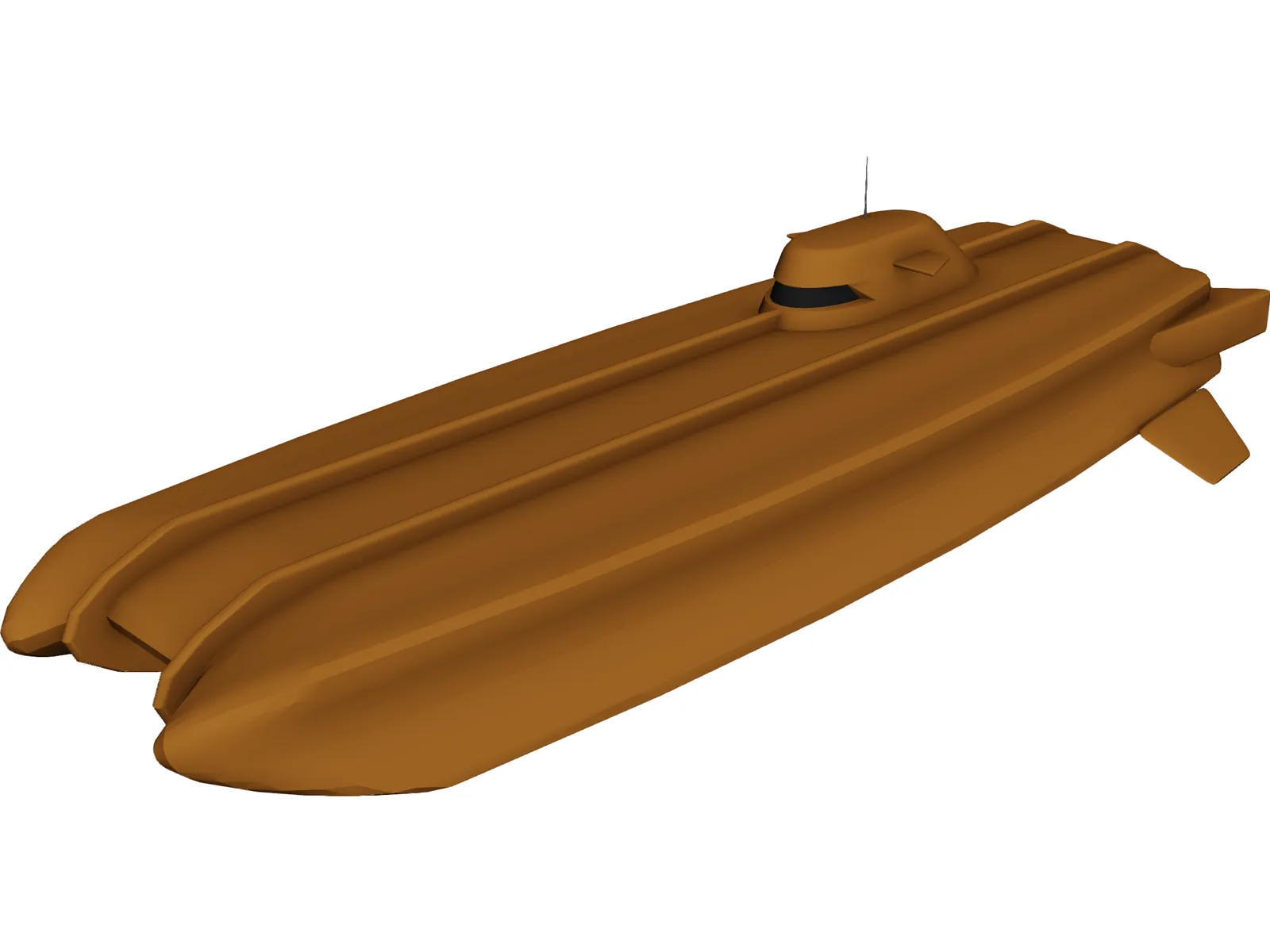 Future Submarine 3D Model