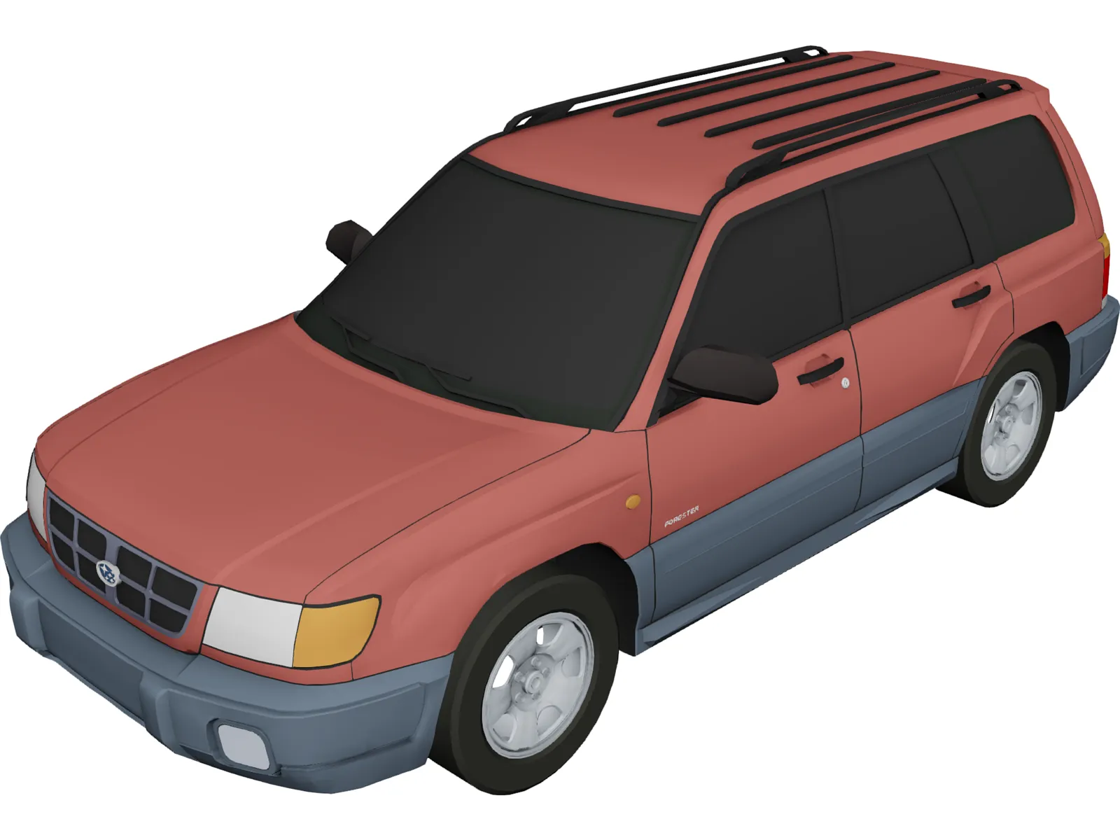 Subaru Forester (1997) 3D Model