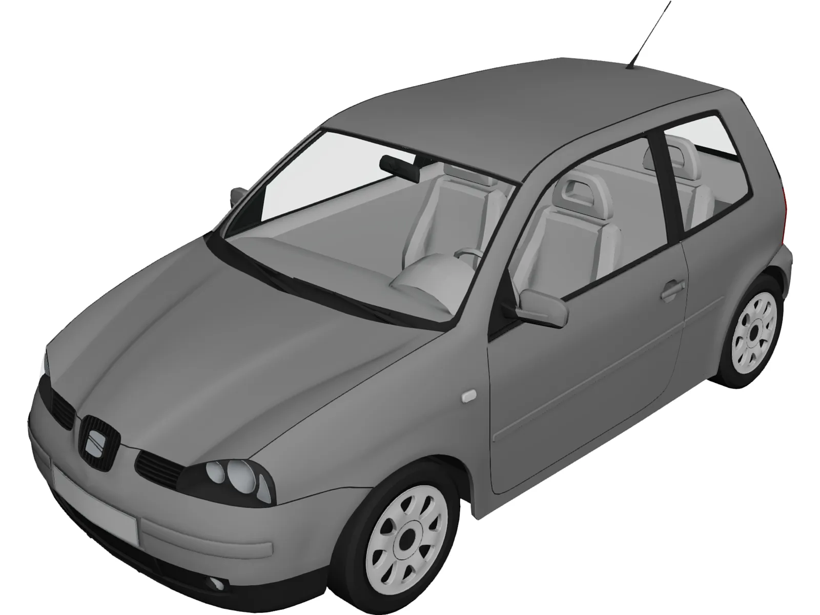 Seat Arosa 3D Model