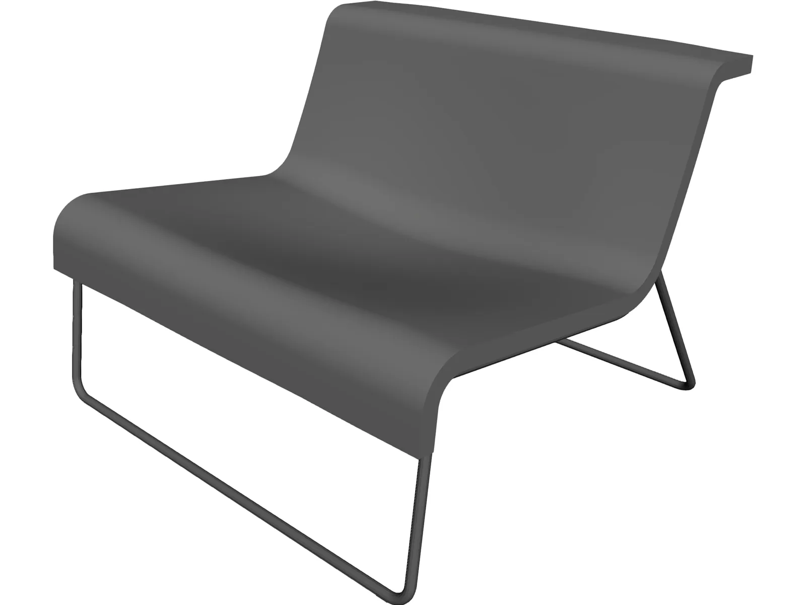 Bench Kartell 3D Model