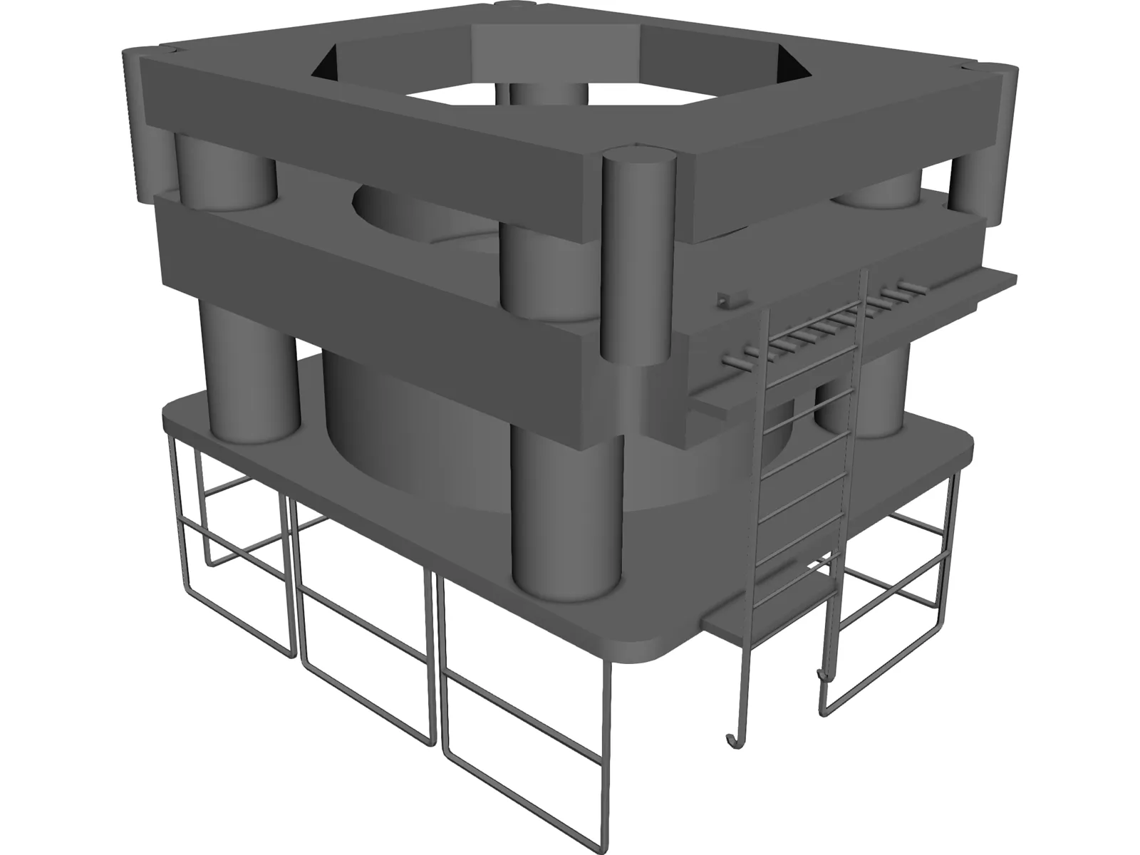 HCR2000 Casing Driver 3D Model