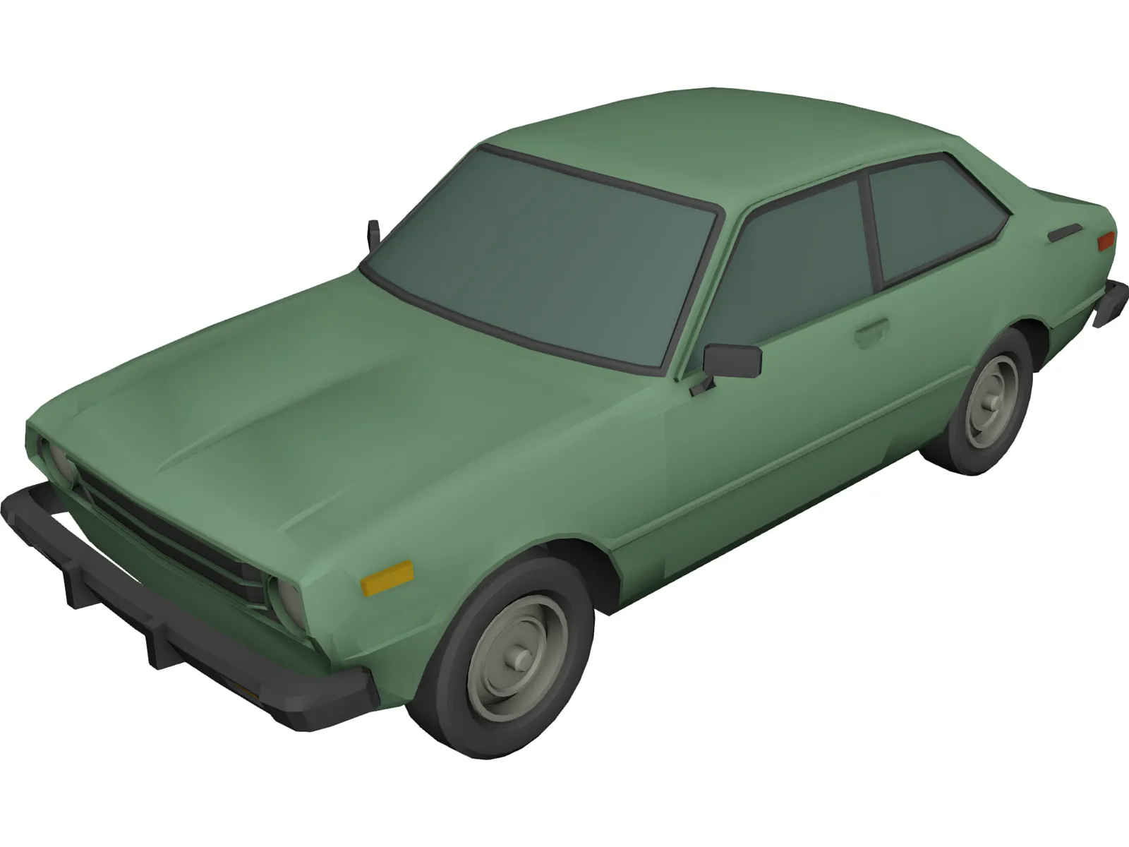 Toyota Corolla (1978) 3D Model