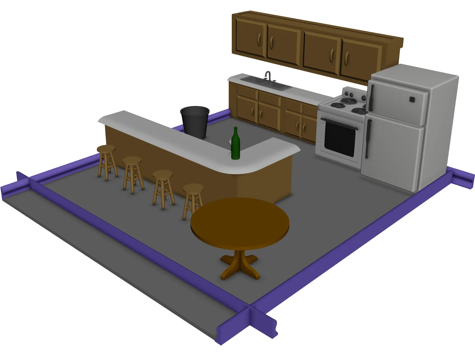 Kitchen 3D Model