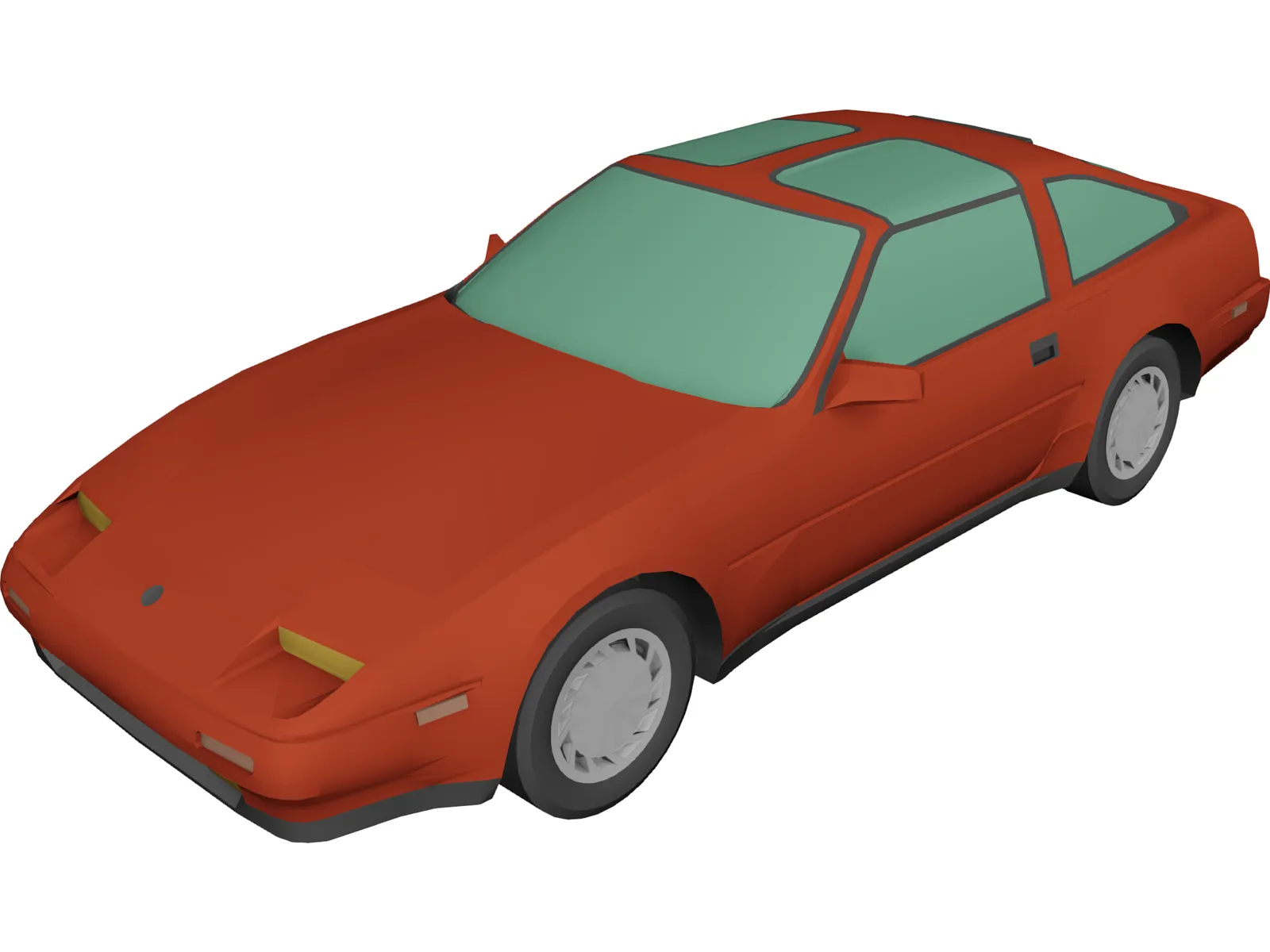 Nissan 300Z (1987) 3D Model