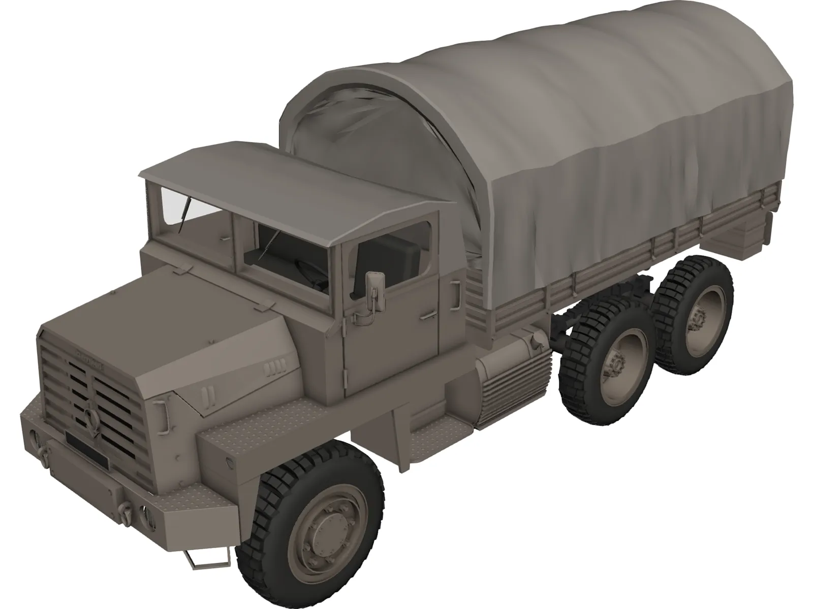 Berliet GBC 3D Model