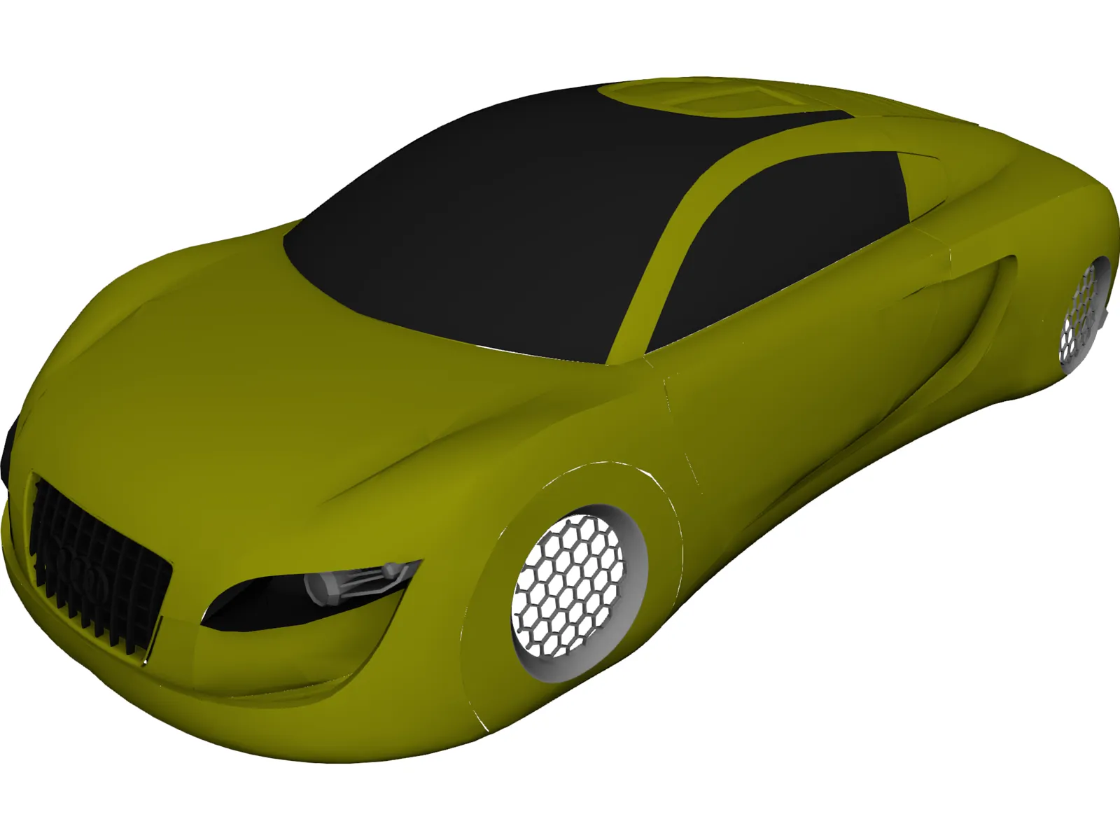 Audi RSQ Concept 3D Model