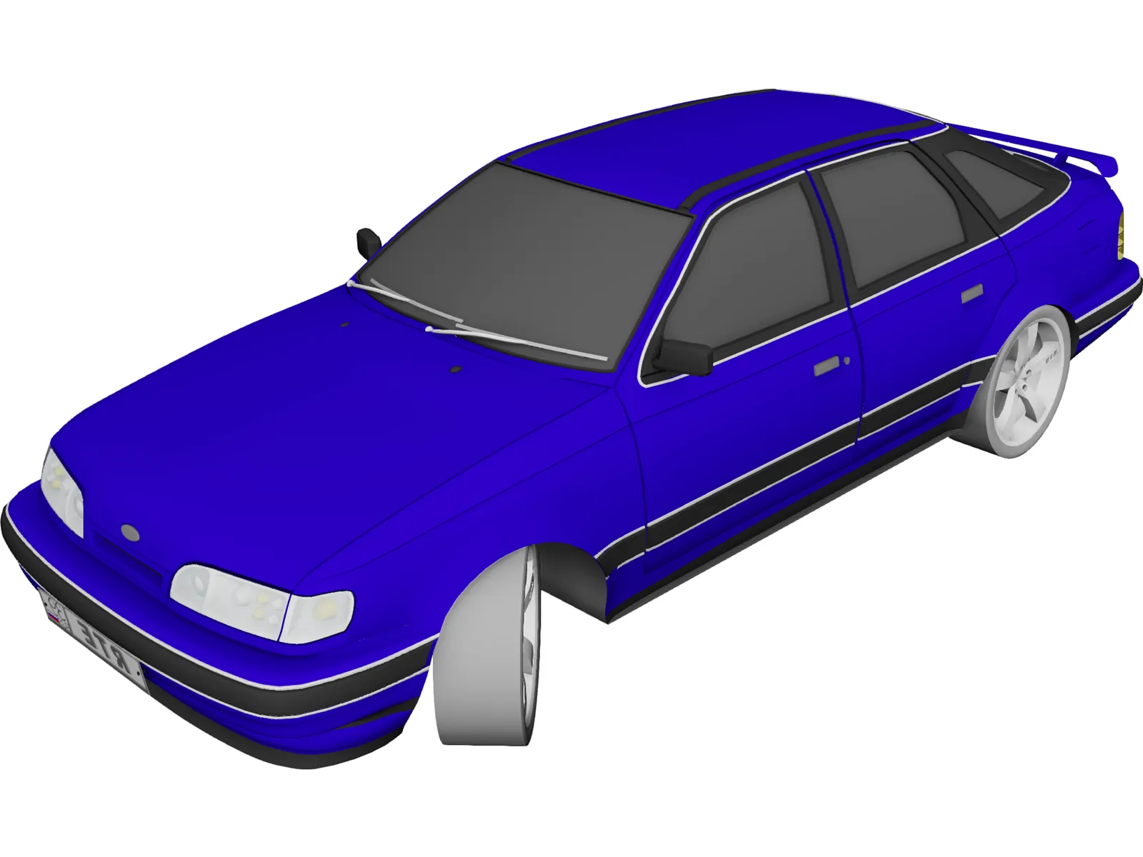 Ford Scorpio 3D Model