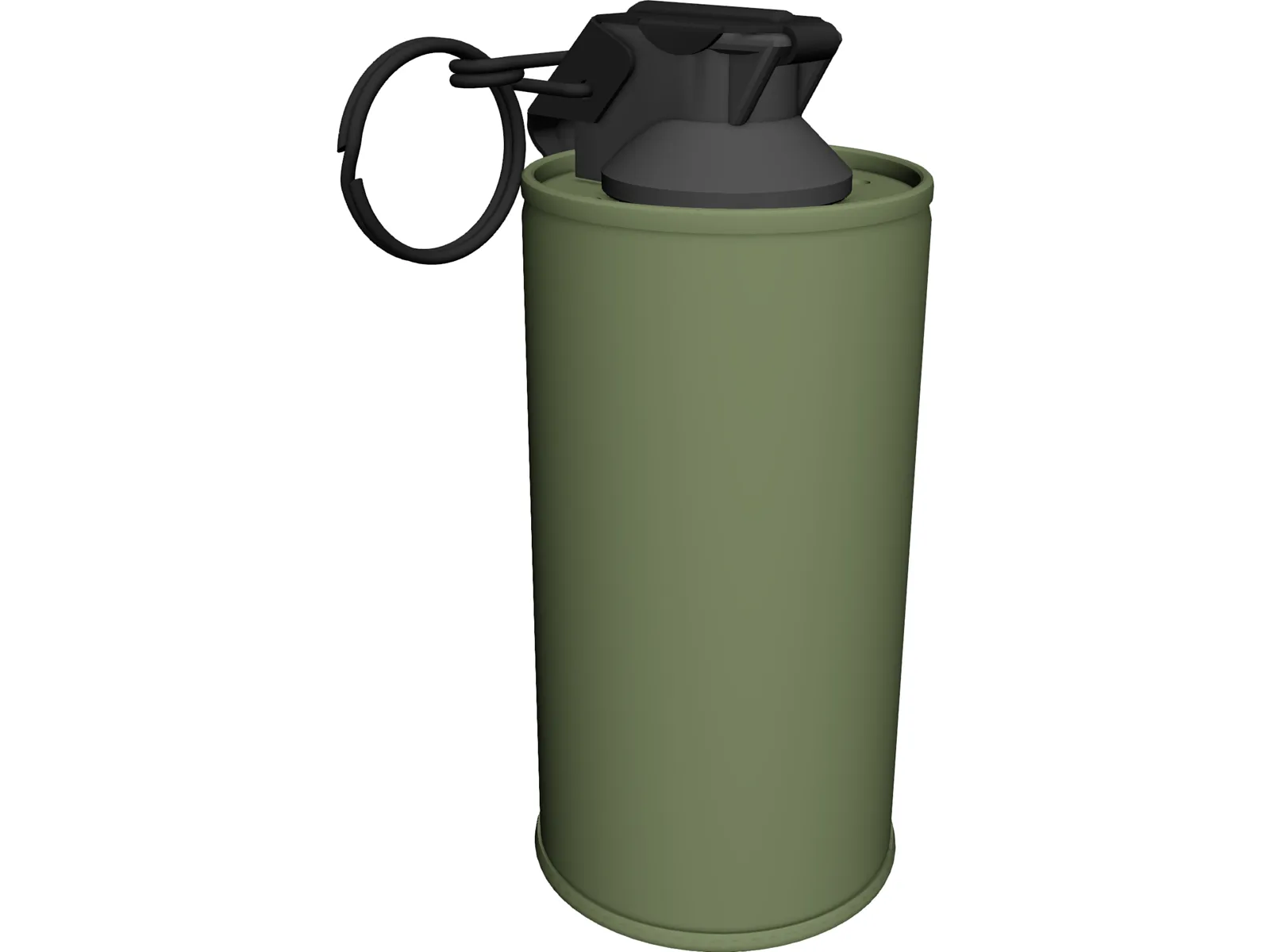 Mark 4 Screening Smoke Grenade 3D Model