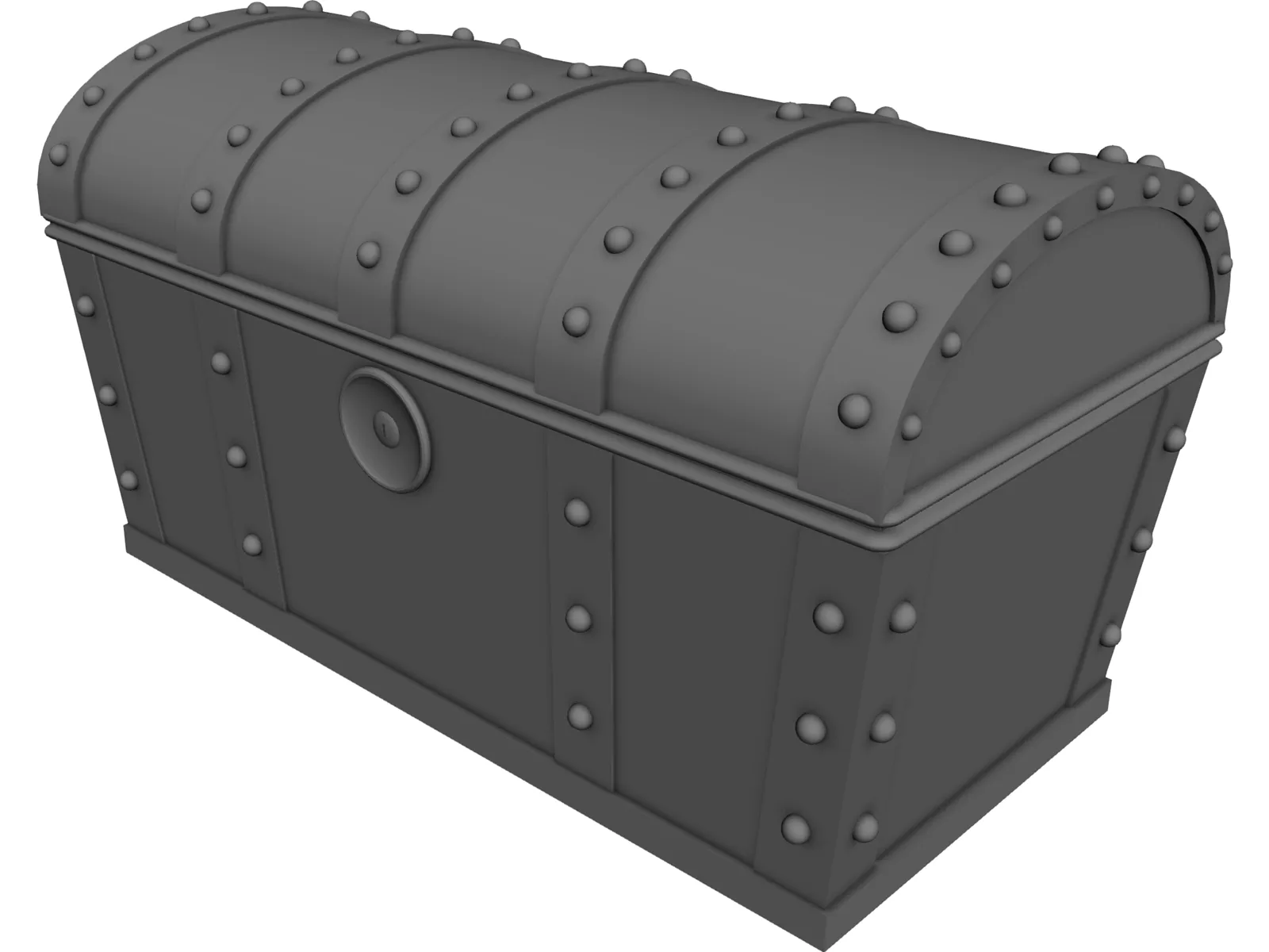 Treasure Chest 3D Model