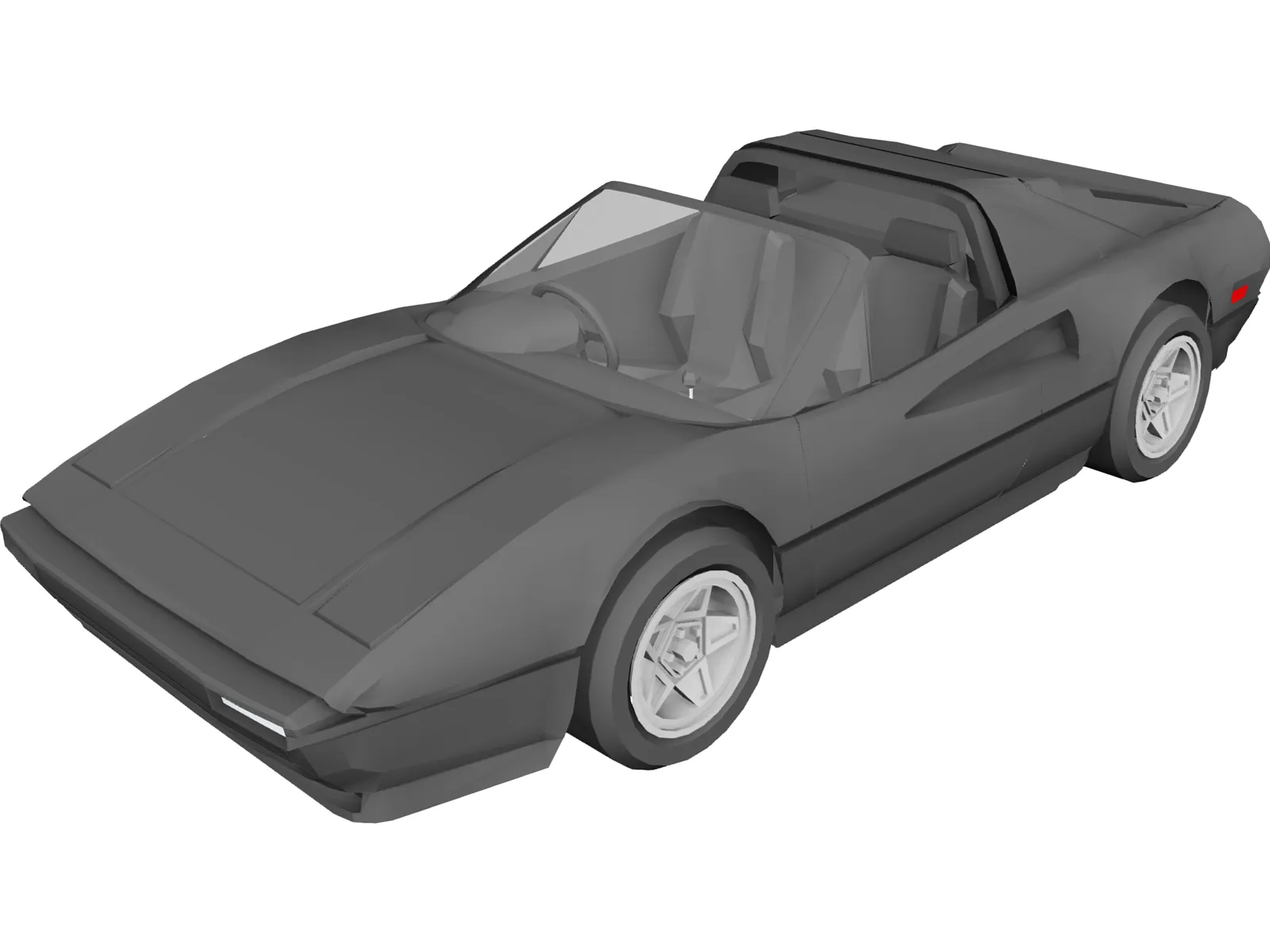 Ferrari 308 GTS 3D Model