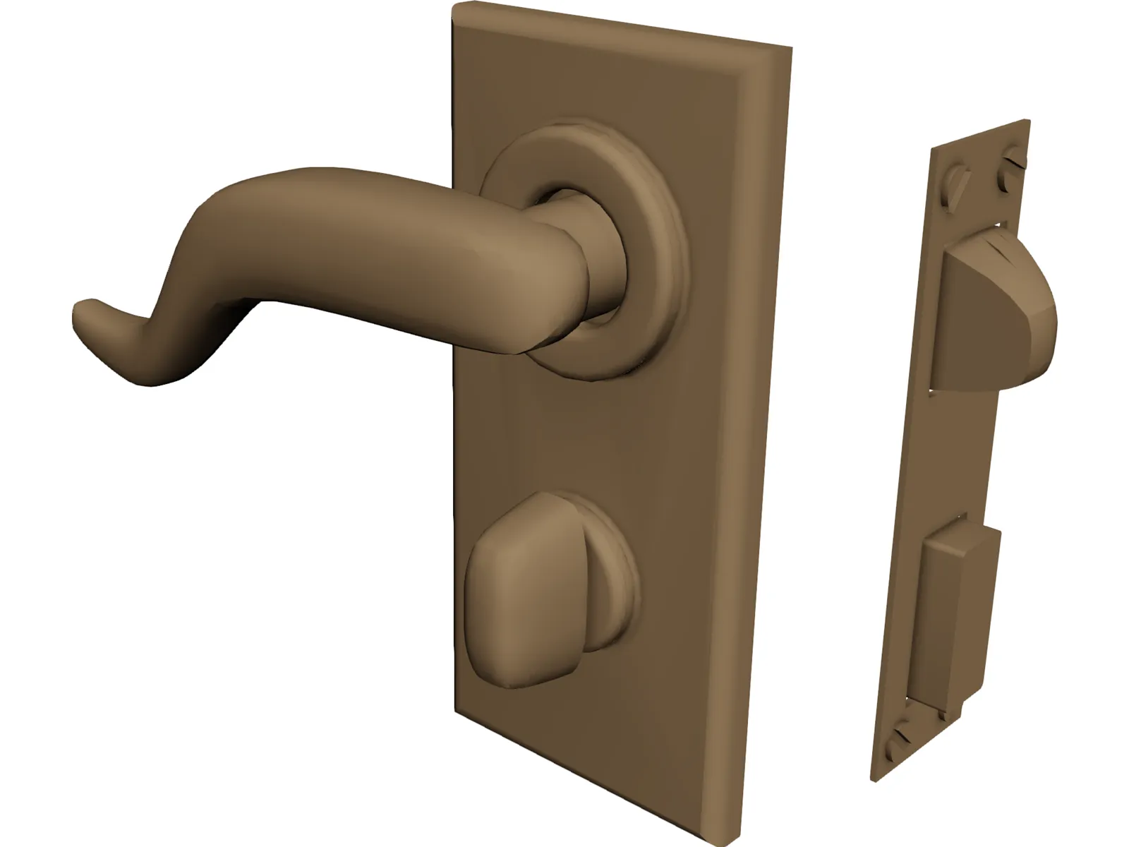 Door Knob 3D Model