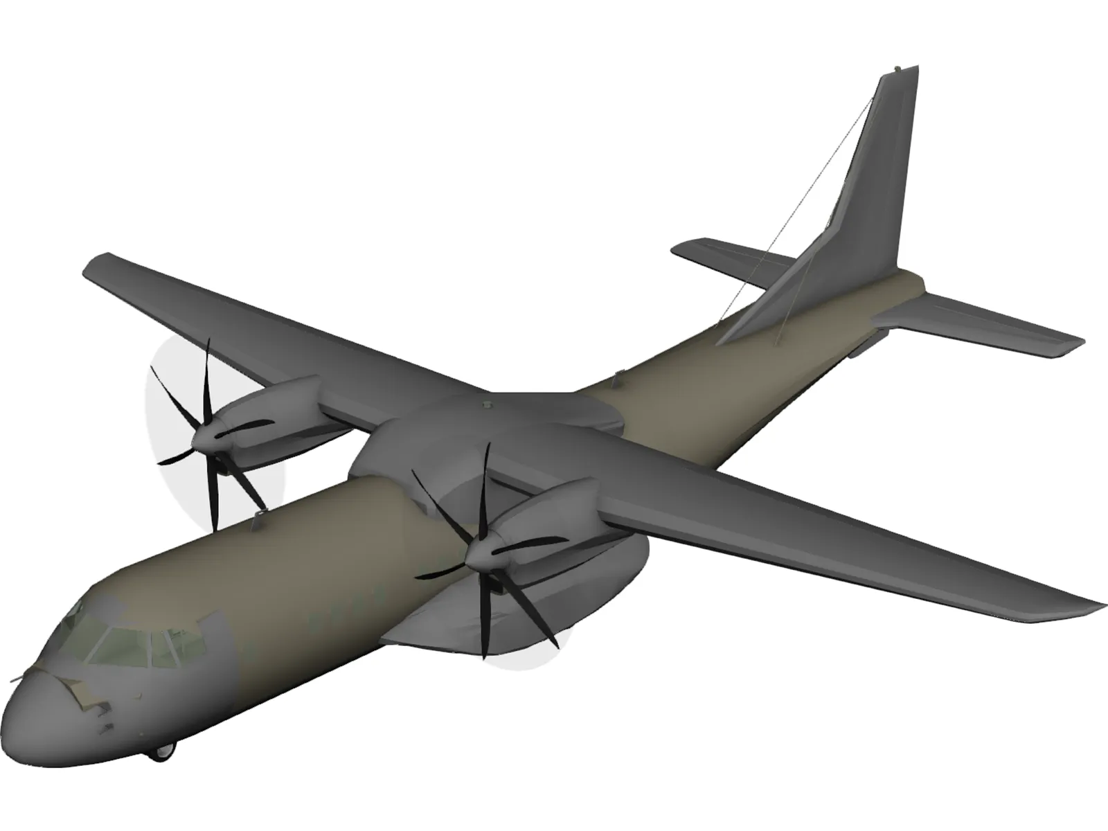 EADS CASA C-295 Persuader 3D Model