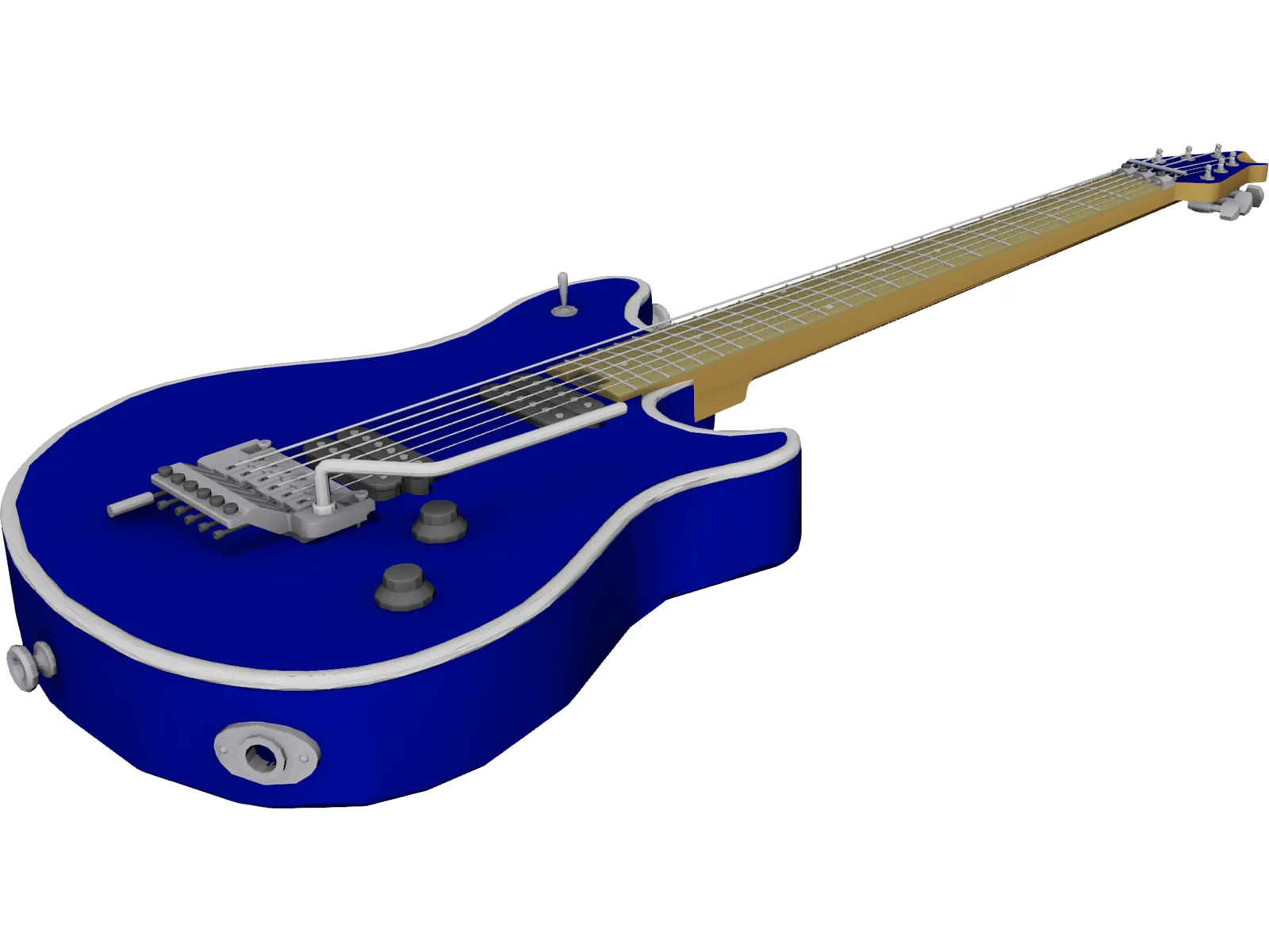 Peavey Wolfgang Eddie Van Halen Guitar 3D Model