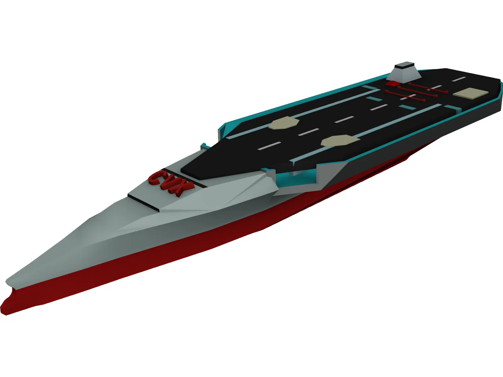 CVX Early Concept 3D Model