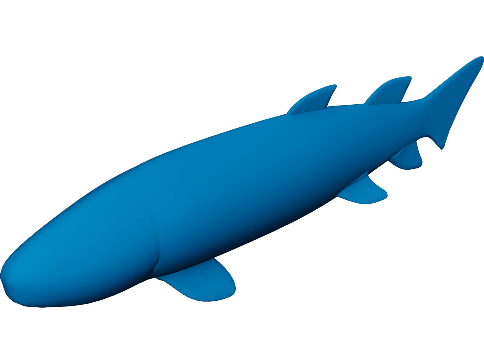 Quastenflosser 3D Model