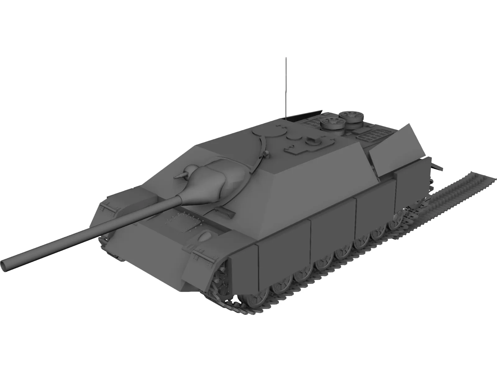 Jagdpanzer IV 3D Model