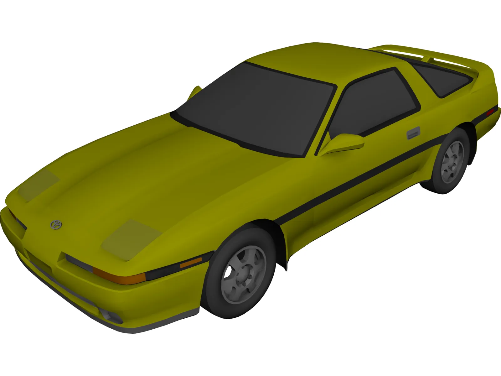 Toyota Supra MK3 (1991) 3D Model