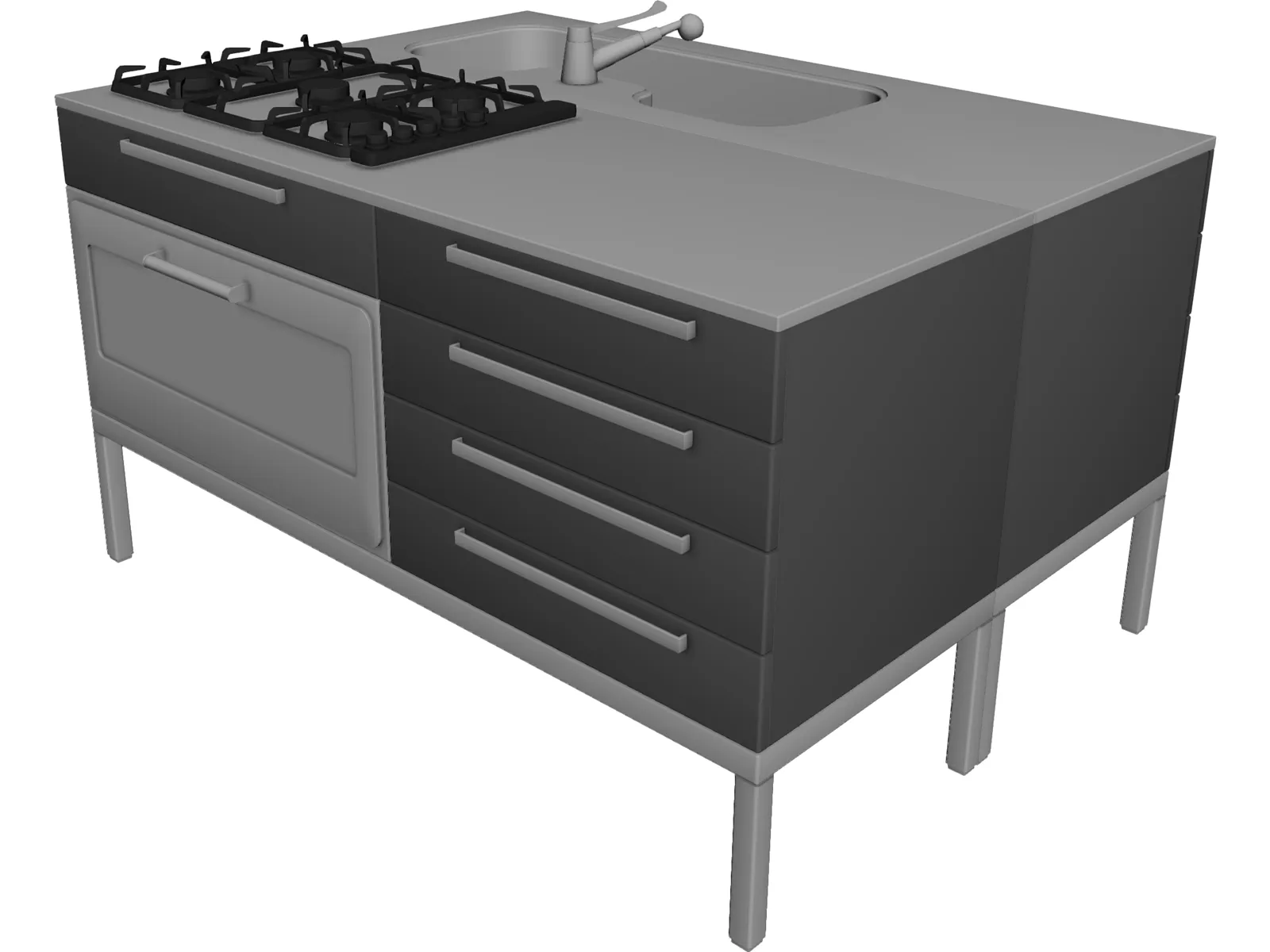 Kitchen 3D Model