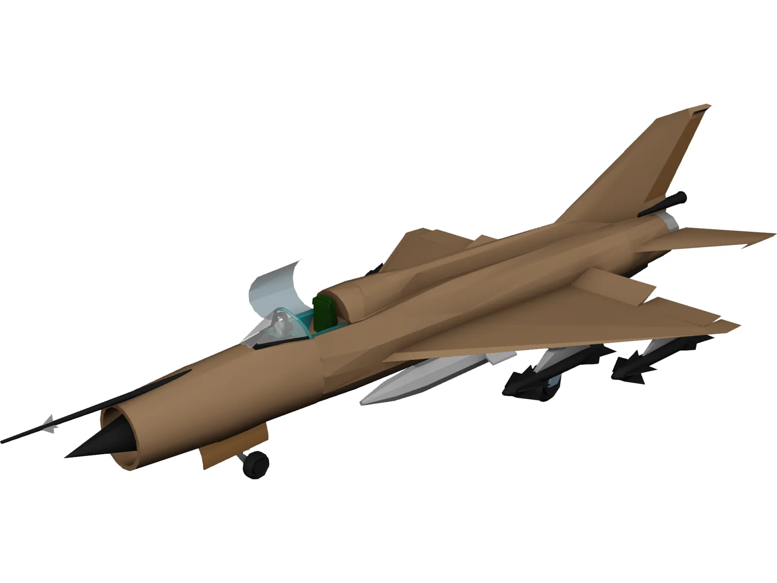 MiG-21 3D Model