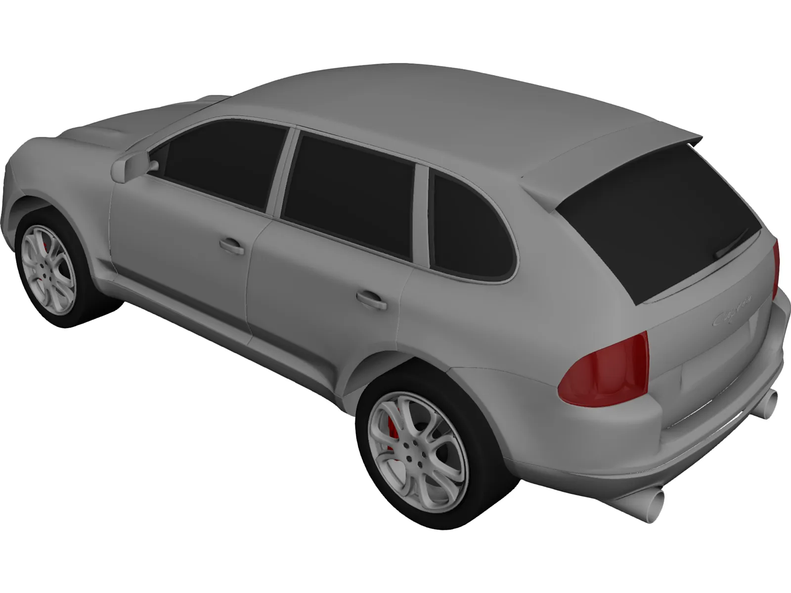 Porsche Cayenne (2004) 3D Model