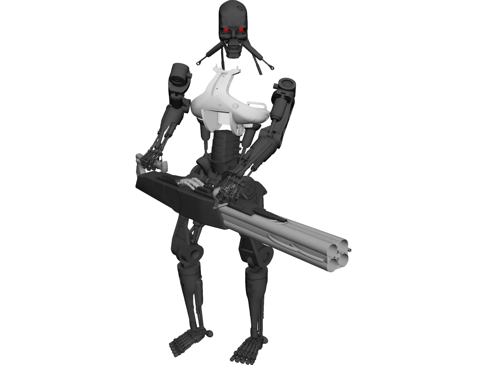 T-800A Dark Hunter 3D Model