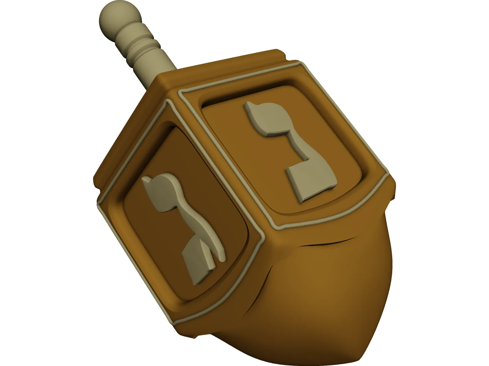 Dreidel 3D Model