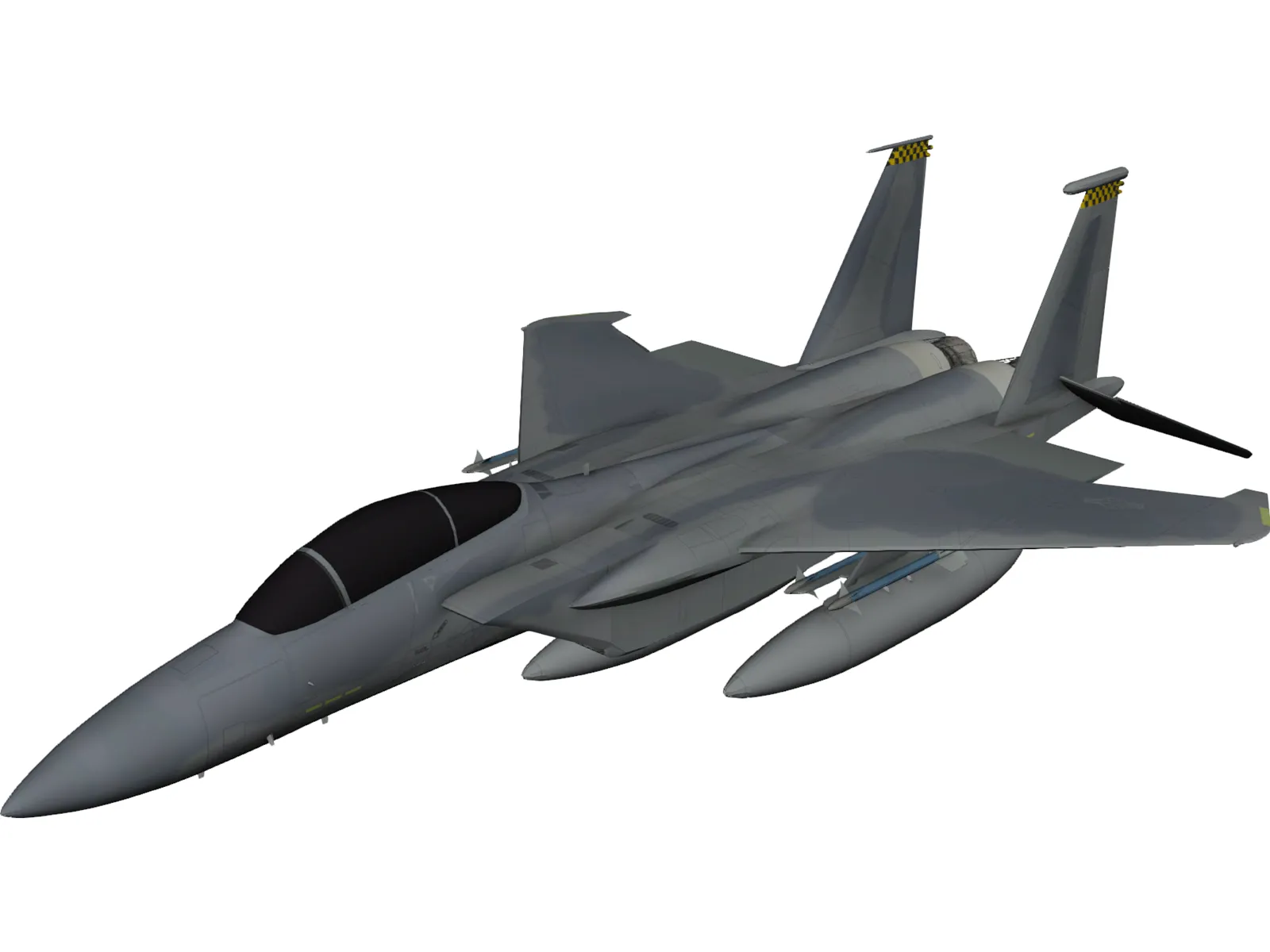 F-15C 3D Model