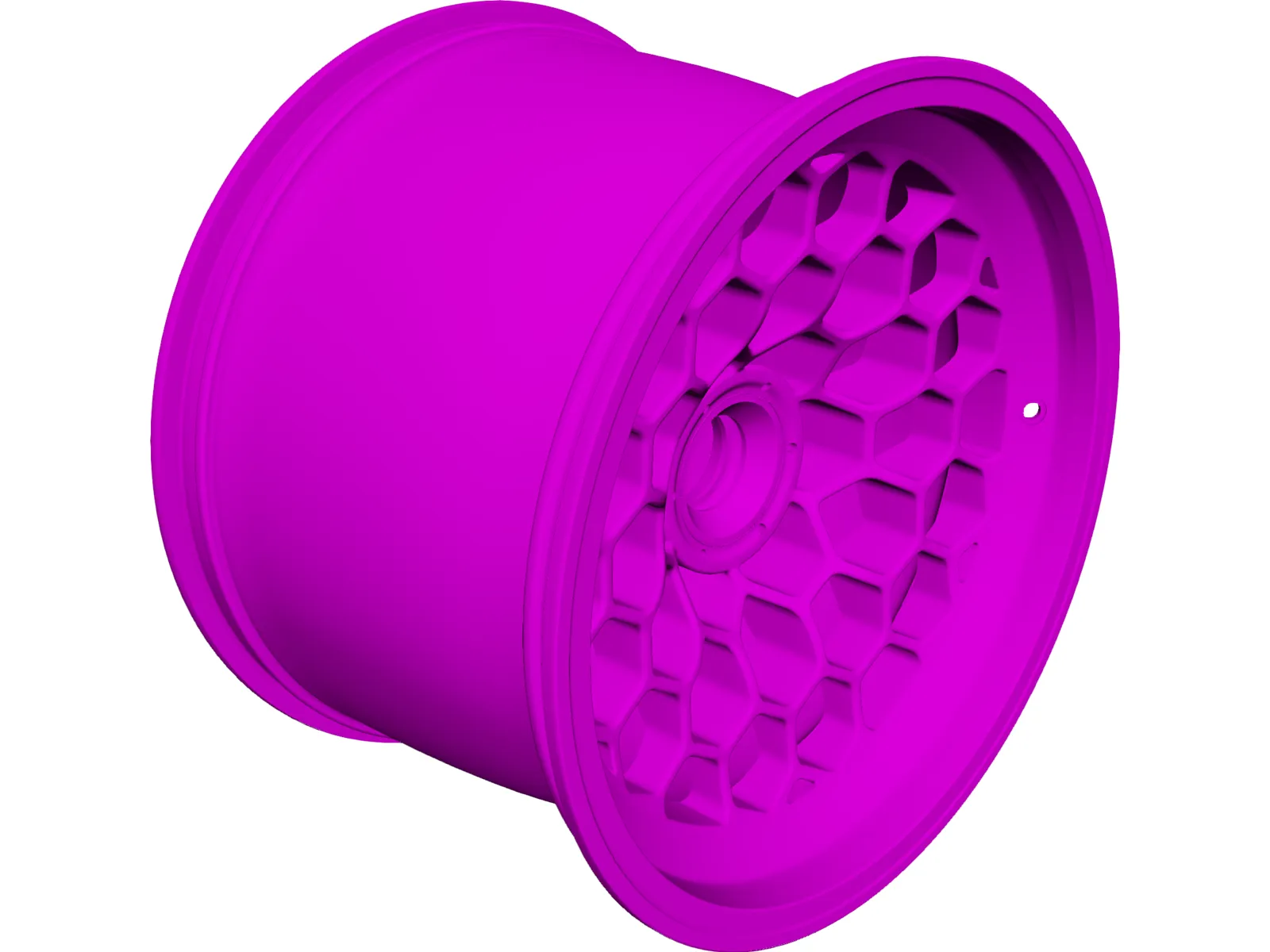 Honeycomb Rim 3D Model