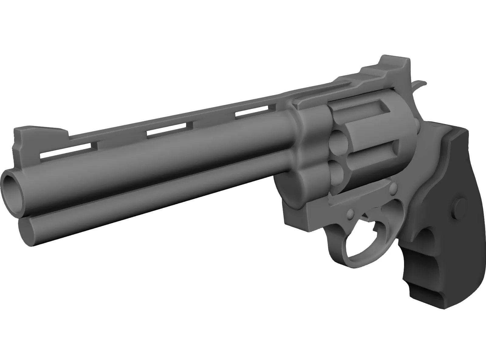 M9 Revolver 3D Model