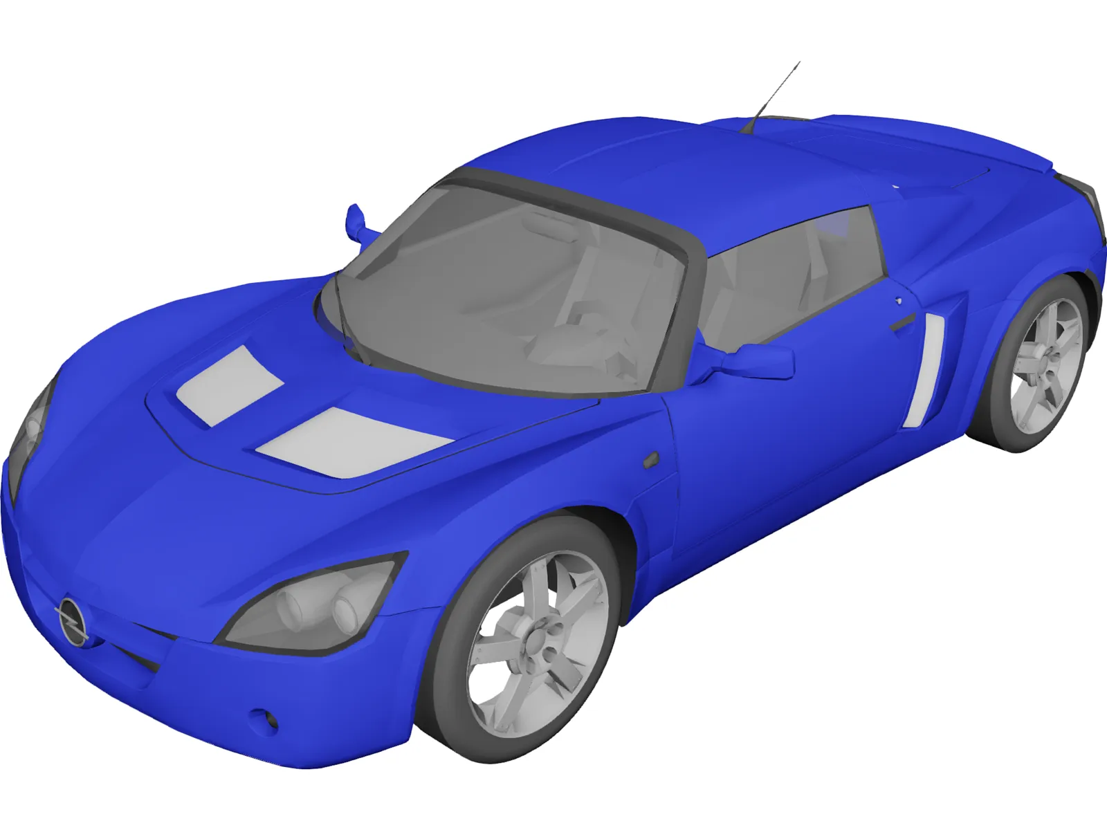 Opel Speedster (2004) 3D Model