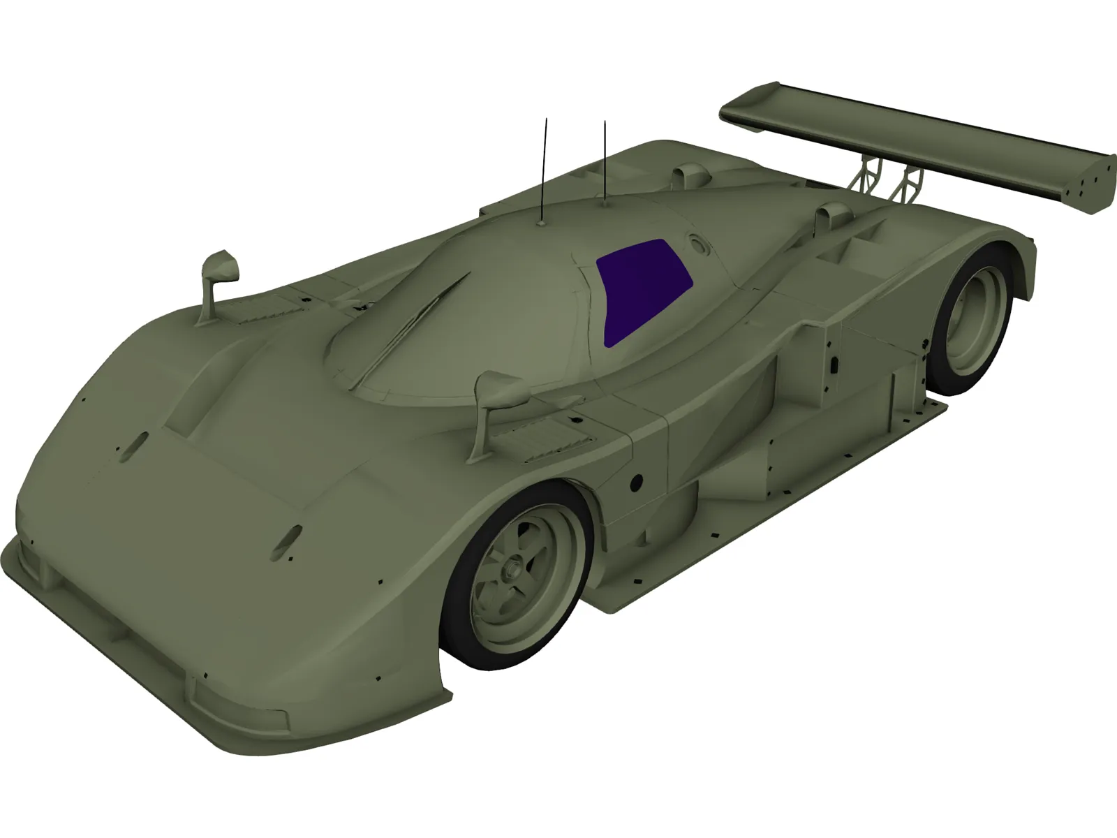 Mazda 787B (1991) 3D Model