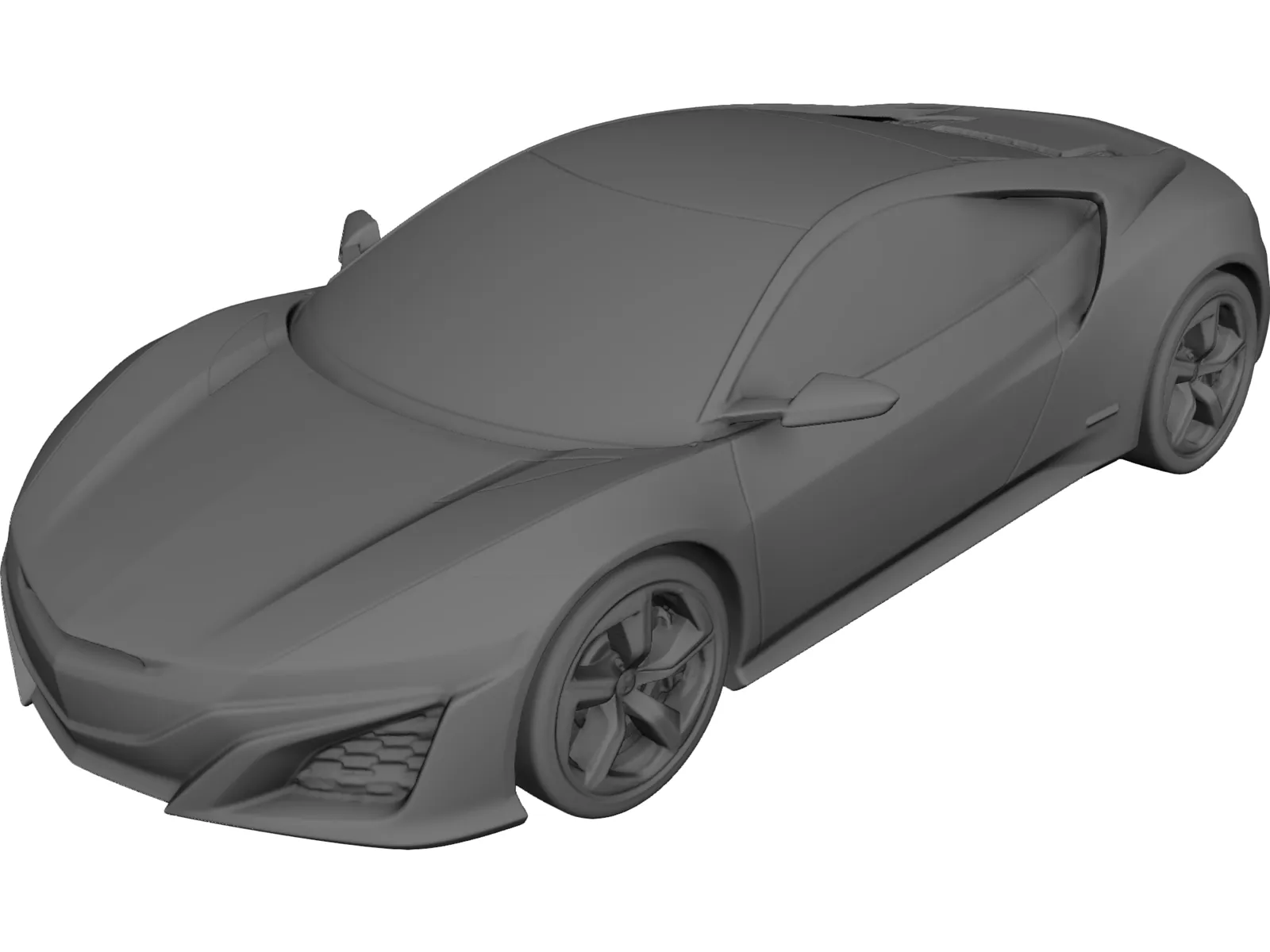 Honda NSX Concept (2013) 3D Model