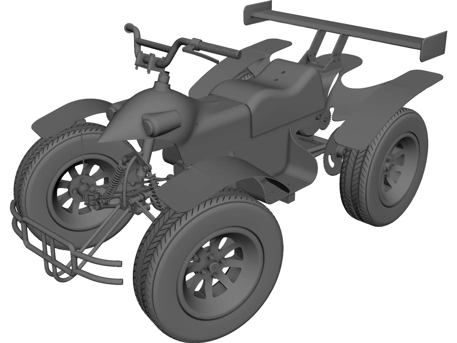 Quad Concept 3D Model