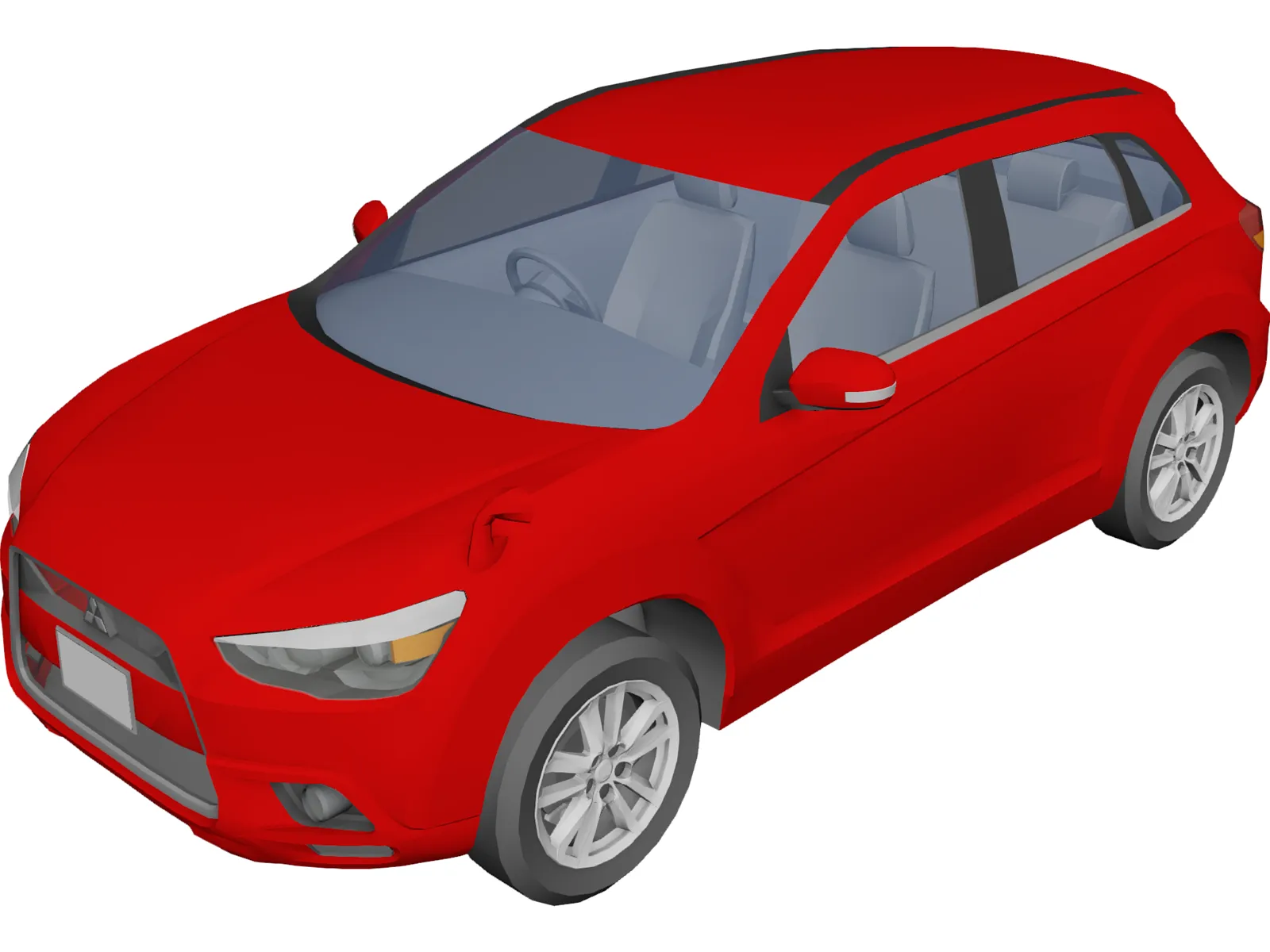 Mitsubishi ASX 3D Model